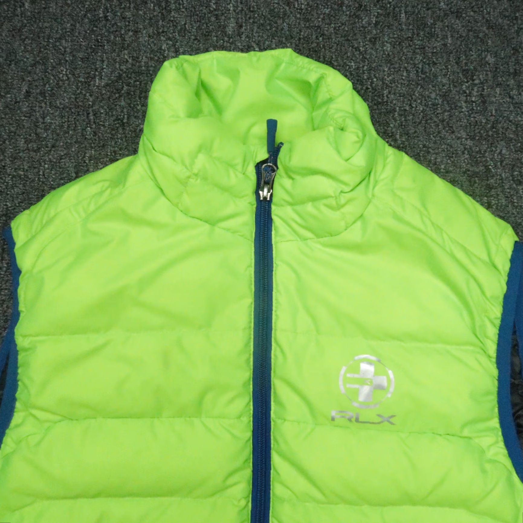 RLX Ralph Lauren RLX Ralph Lauren Vest Mens Medium Green Down Insulated Full Zip Pockets Puffer Size US M / EU 48-50 / 2 - 2 Thumbnail