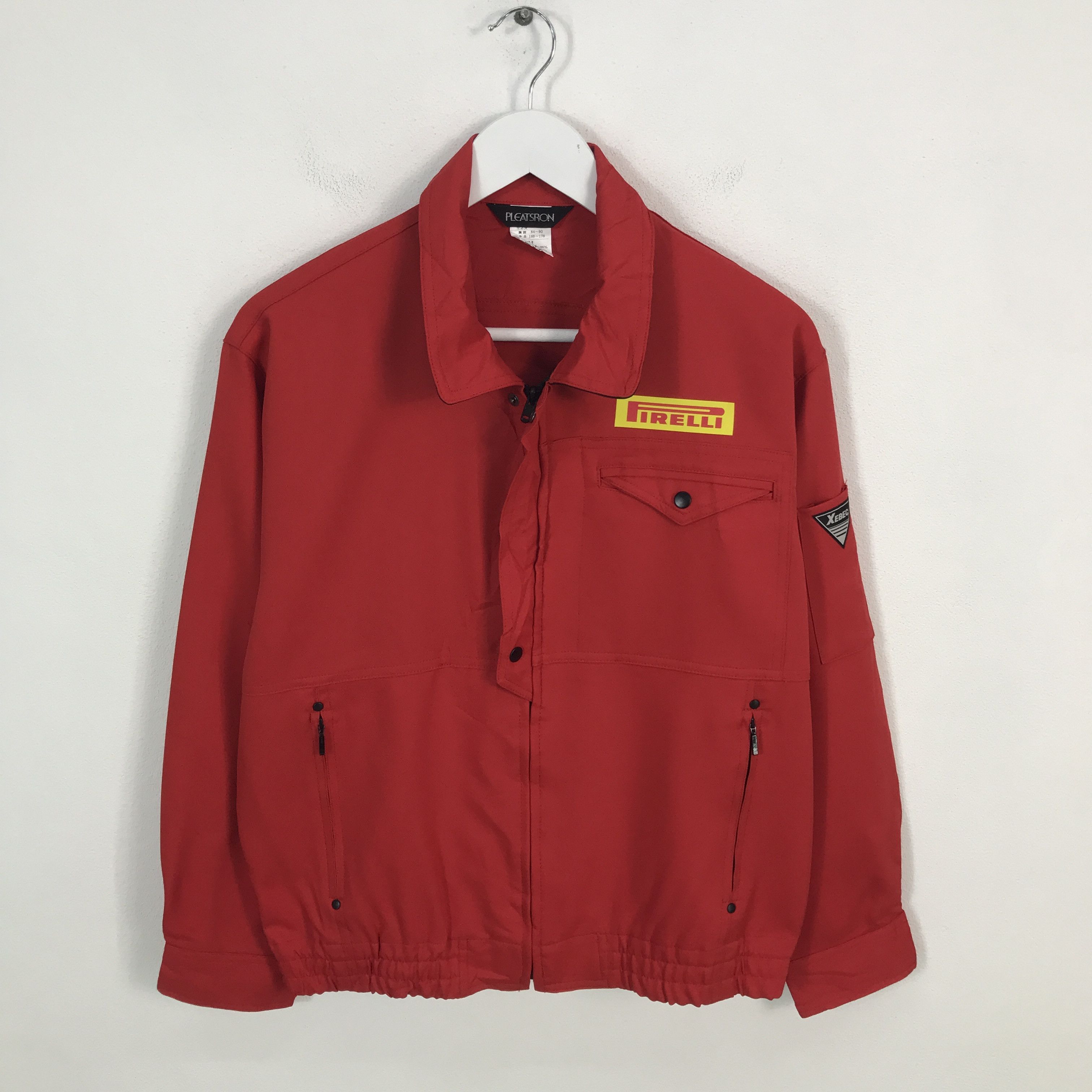 Japanese Brand Pirelli tyre Racing design Jacket Size US M / EU 48-50 / 2 - 2 Thumbnail