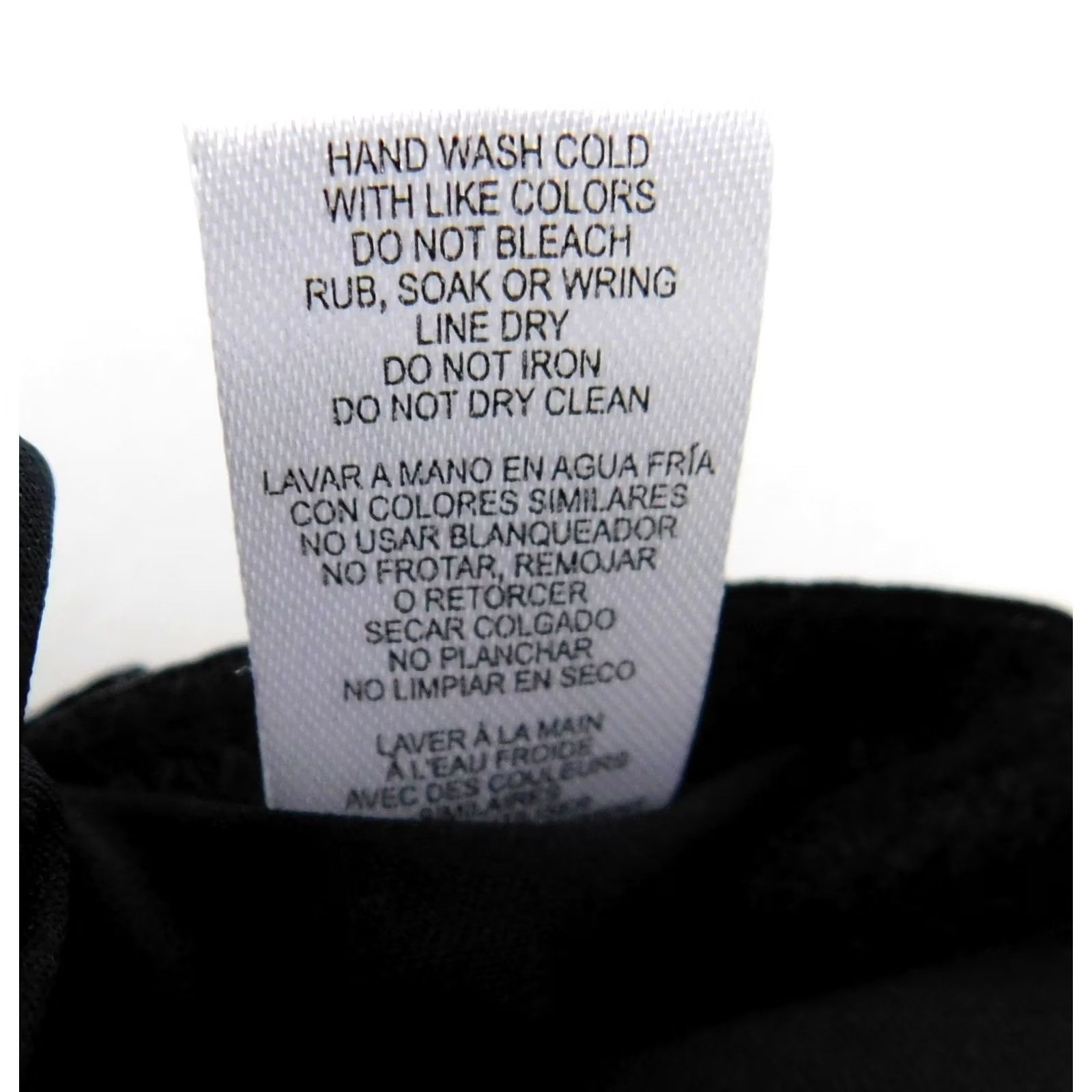 Vintage Bobbie Brooks Bra 34B Black Push Up Underwire Demi Racerback Microfiber Polyester Size ONE SIZE - 7 Thumbnail
