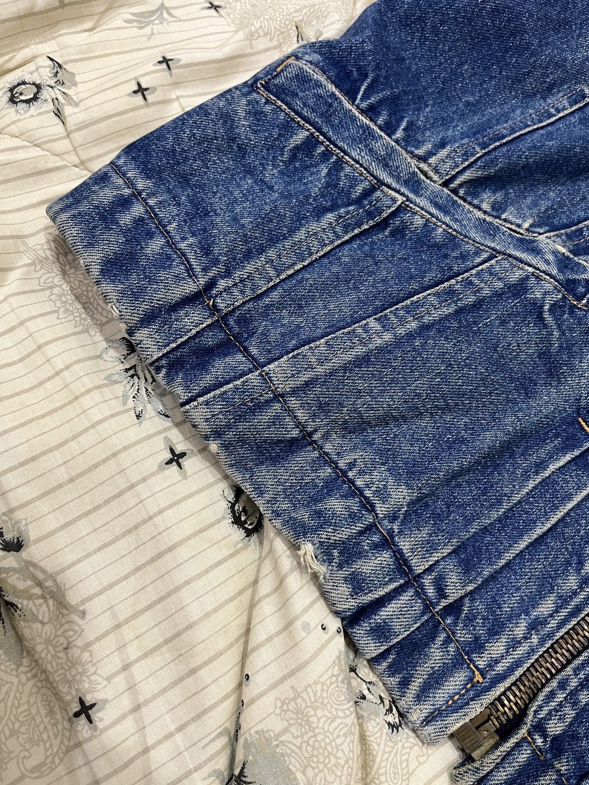 Vintage (Zzzz)🔥🔥RARE VTG 5 CLASSE QUINTA DENIM JACKET Size US L / EU 52-54 / 3 - 13 Thumbnail