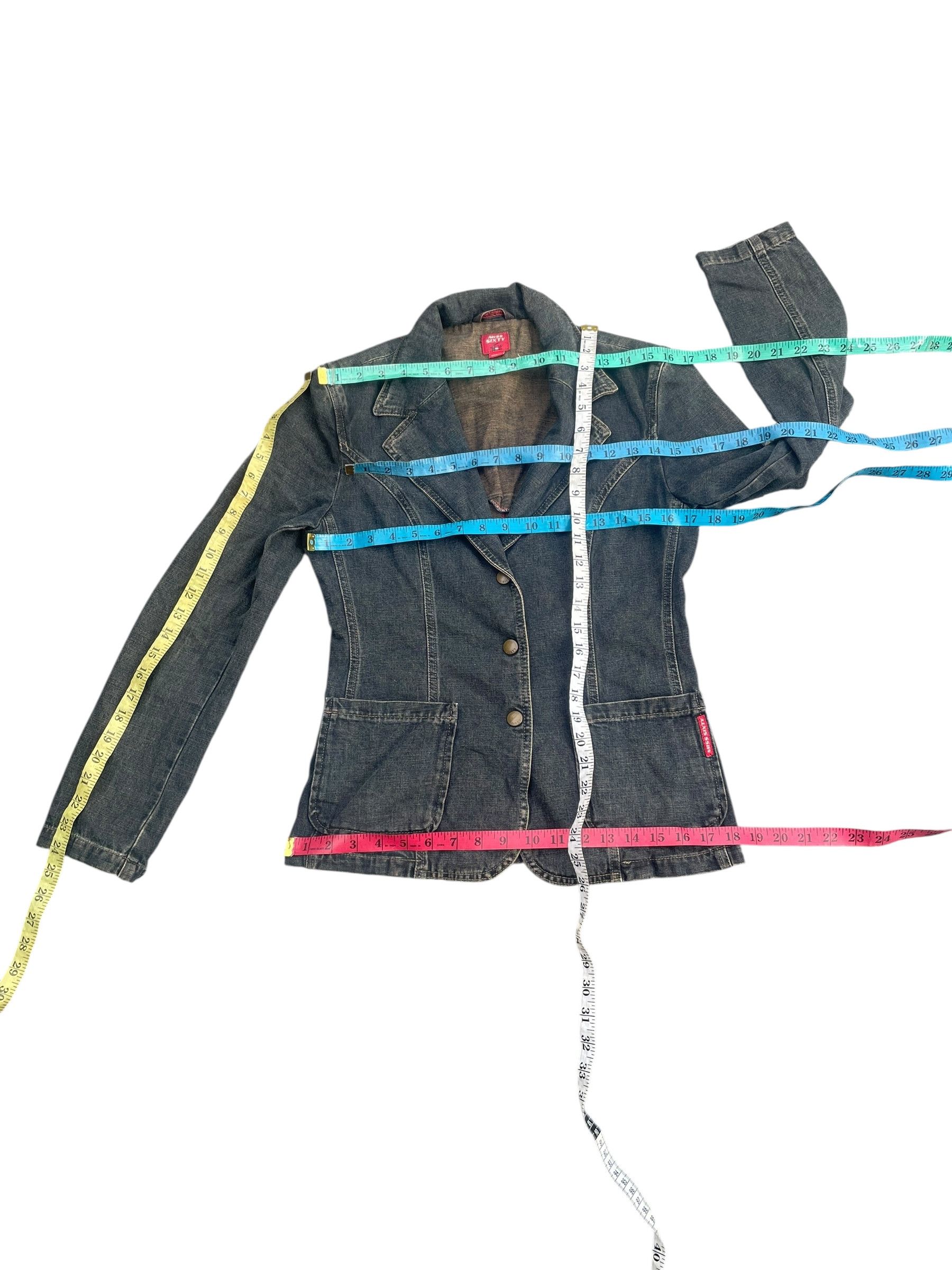 Miss Sixty Miss Sixty Italy Denim Jacket Size S / US 4 / IT 40 - 15 Thumbnail
