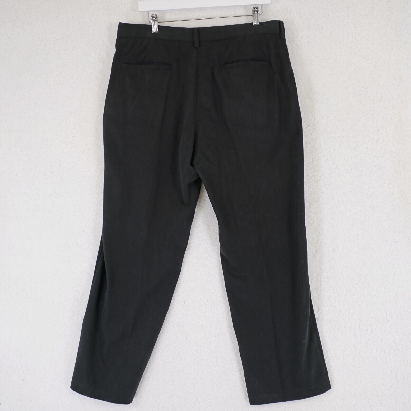 Tommy Bahama Tommy Bahama 35/30 Tencell Wool Black Dress Pants Flat Fron Size 34R - 4 Thumbnail