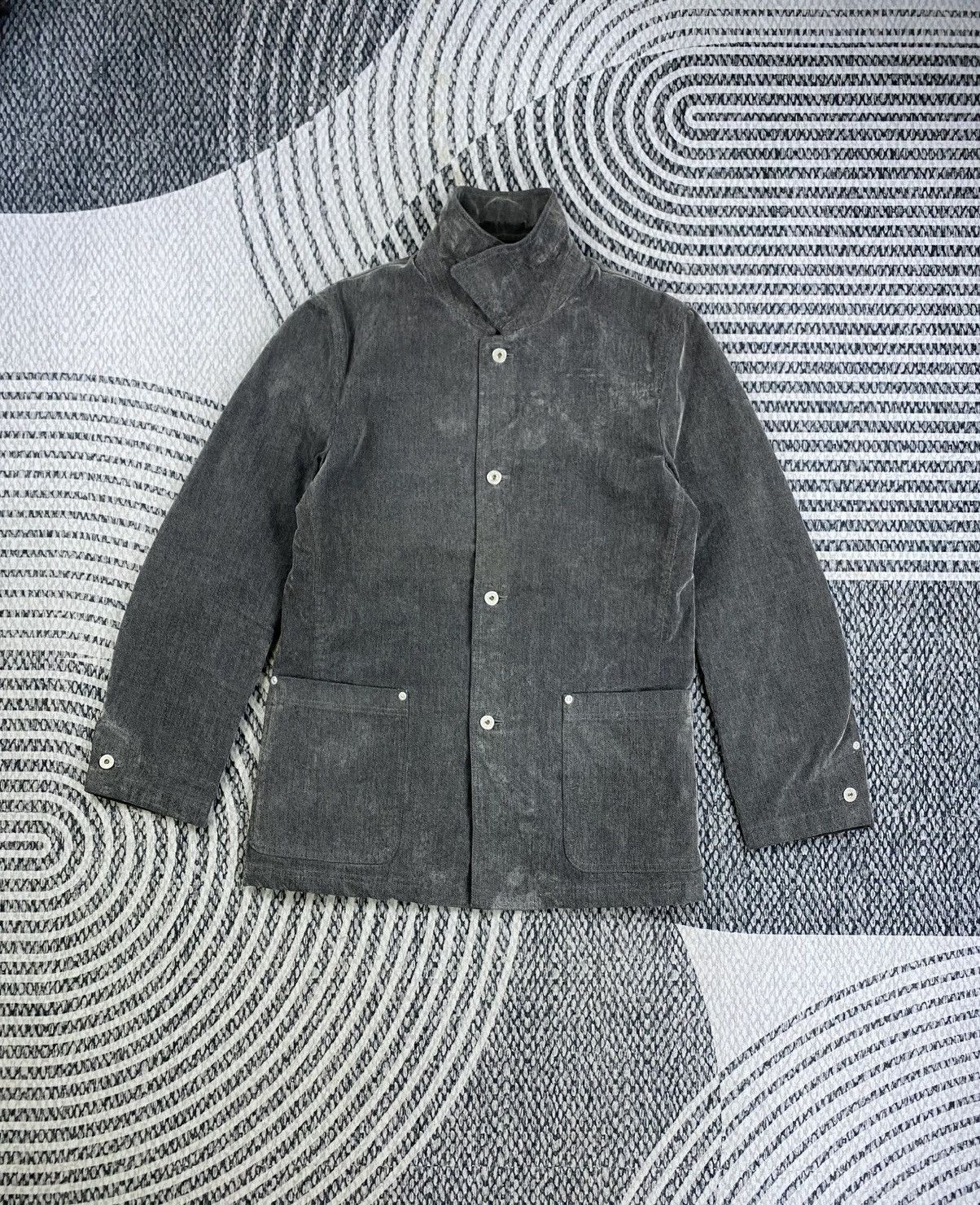 Japanese Brand Vintage Men’s Tenoras Buttoned Chore Denim Jacket Size US M / EU 48-50 / 2 - 5 Thumbnail