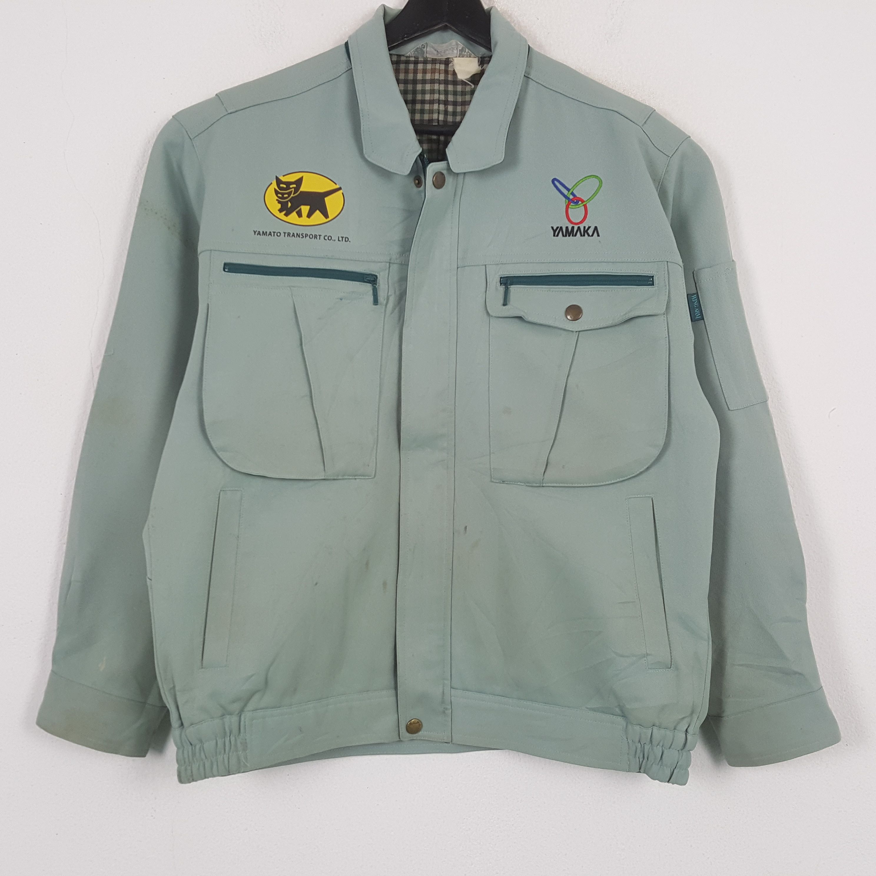 Other YAMATO TRANSPORT Japanese Workwear Custom Jacket C288N15 Size US M / EU 48-50 / 2 - 3 Thumbnail
