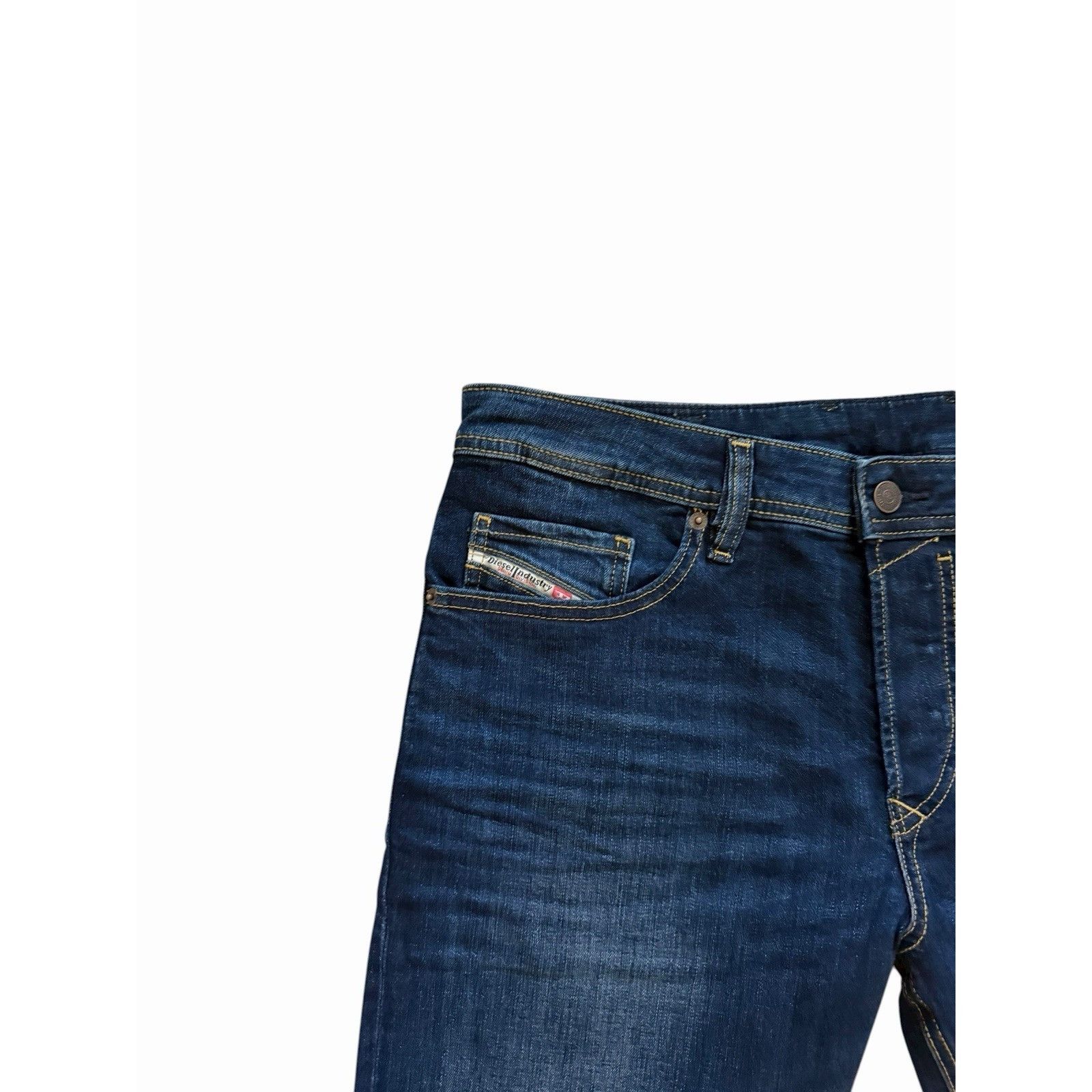 Diesel Diesel Mens Safado Straight Jeans RB065 Blue $195 Size 34/32 Size US 34 / EU 50 - 3 Thumbnail