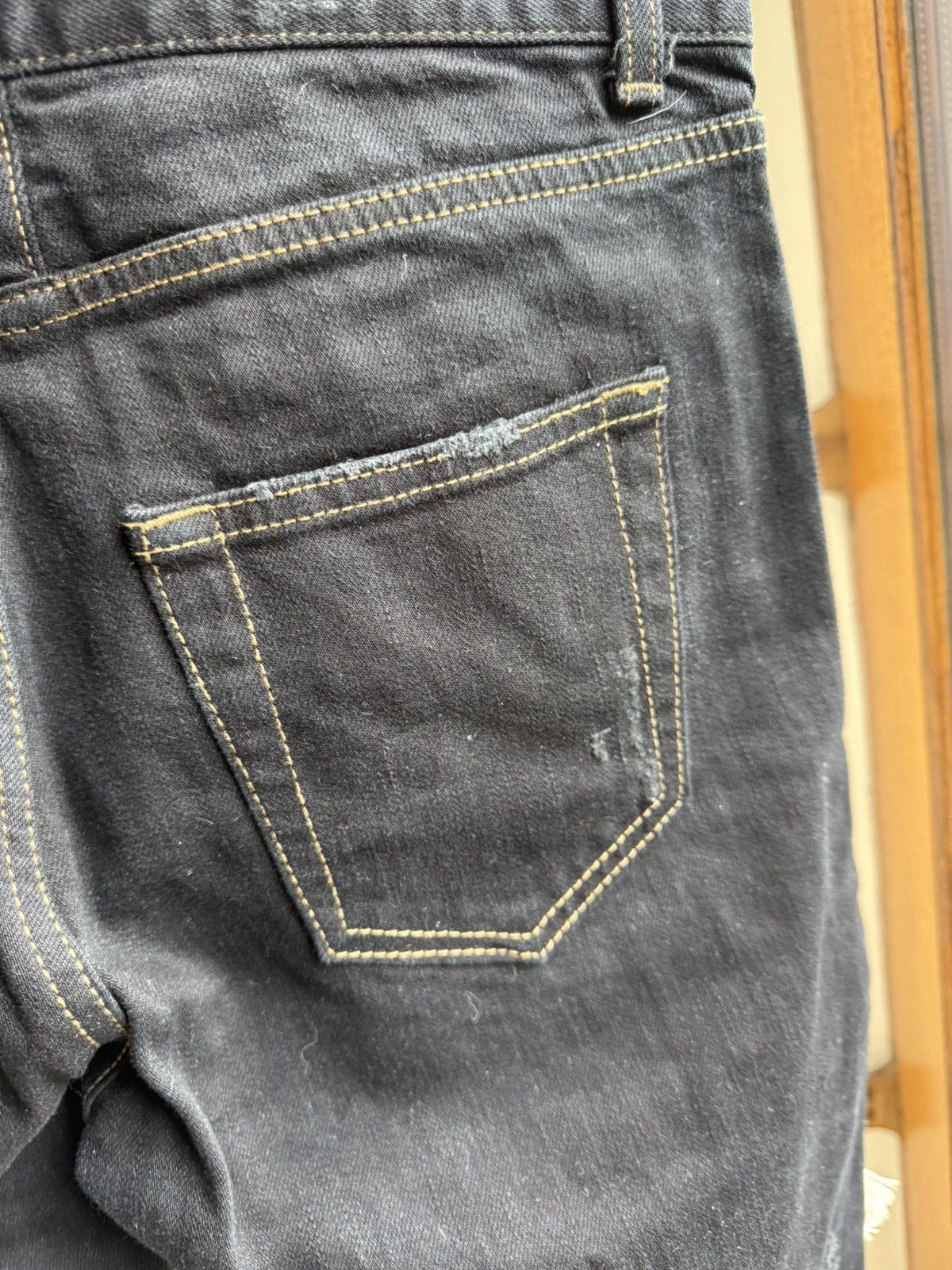 Saint Laurent Paris SS16 Saint Laurent surf sound crash trash black ripped jeans Size US 30 / EU 46 - 18 Thumbnail