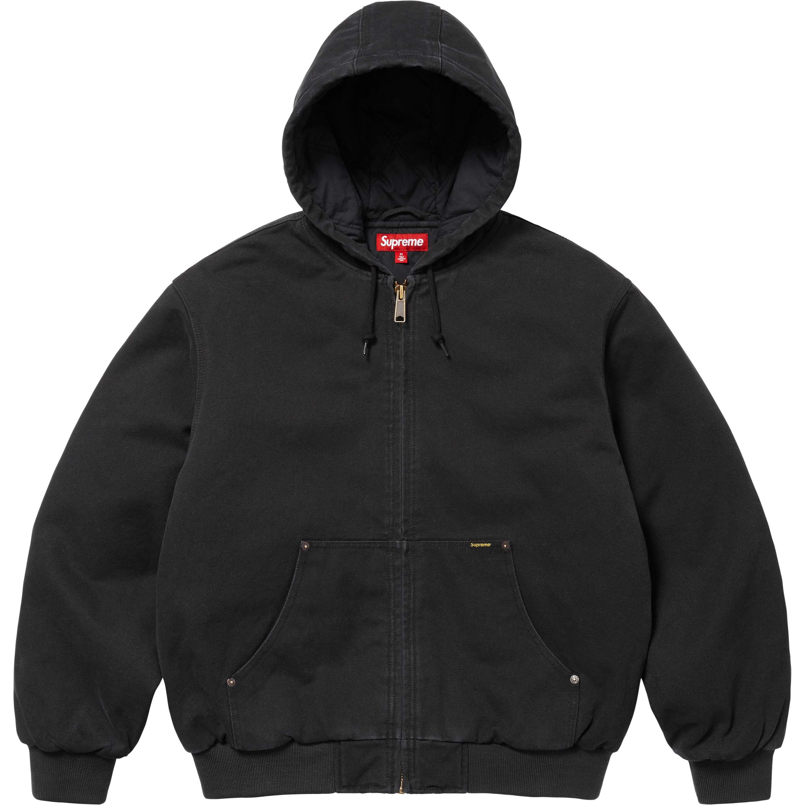 Supreme Supreme AOI Embroidered Hooded Work Jacket Size US L / EU 52-54 / 3 - 3 Thumbnail