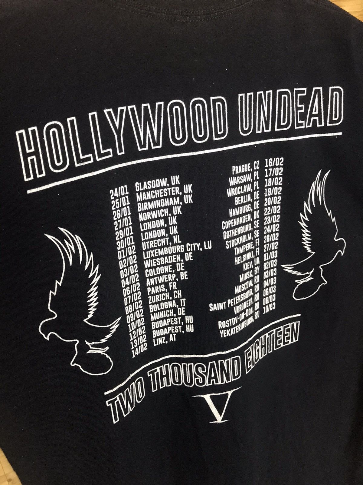 Band Tees Hollywood Undead 2018 tour t-shirt Size US L / EU 52-54 / 3 - 10 Thumbnail