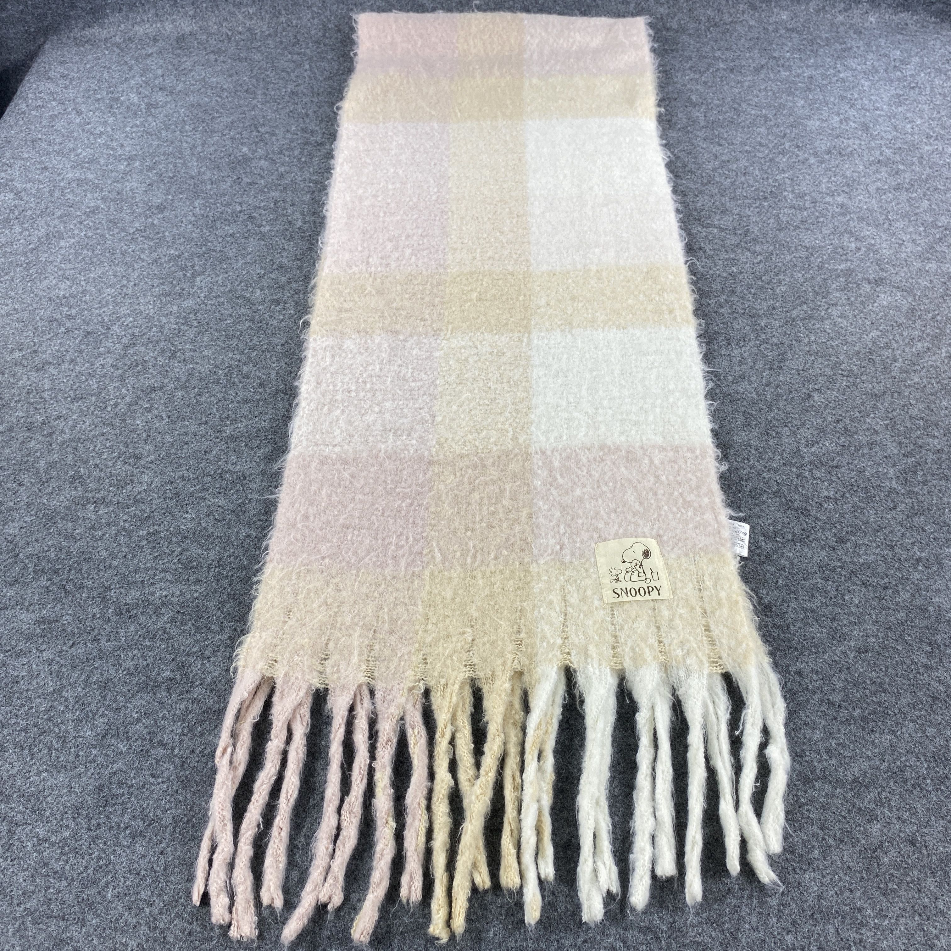 Peanuts × Vintage Peanuts Scarf # Muffler # Neckwear # D591 Size ONE SIZE - 3 Thumbnail