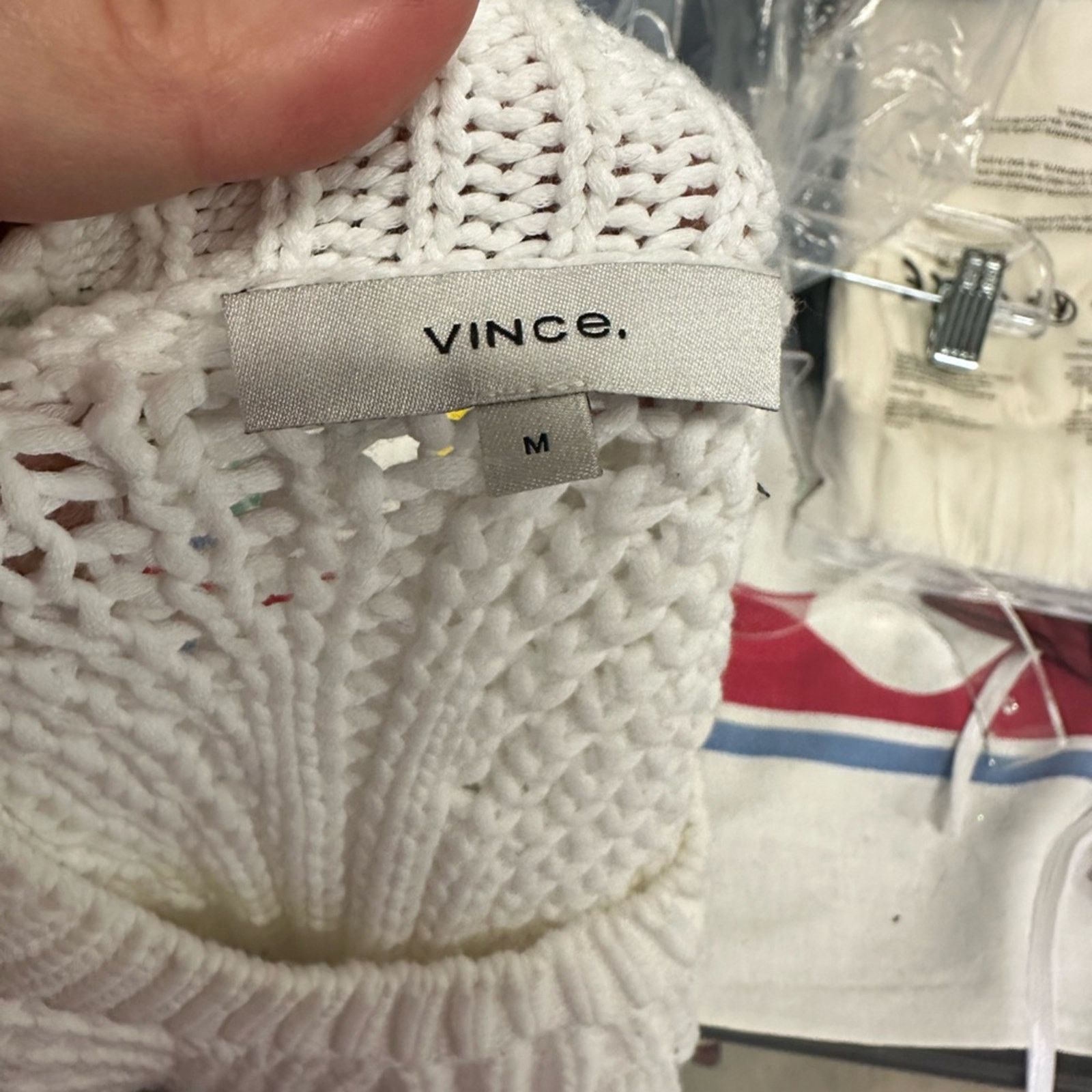 Vince Vince Cable Knit Fiaherman’s Sweater Size M / US 6-8 / IT 42-44 - 3 Thumbnail