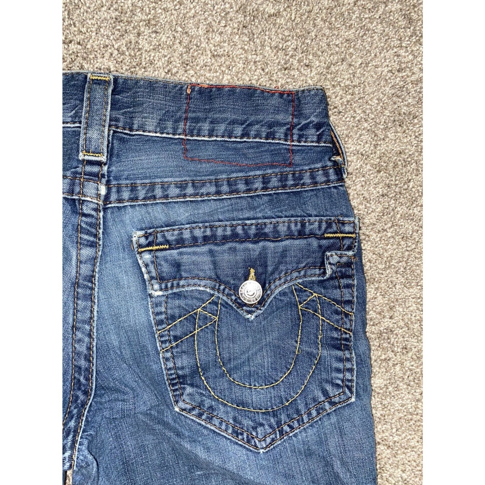True Religion True Religion Jeans Womens Sz 29 Blue Straight Size 29" - 4 Thumbnail