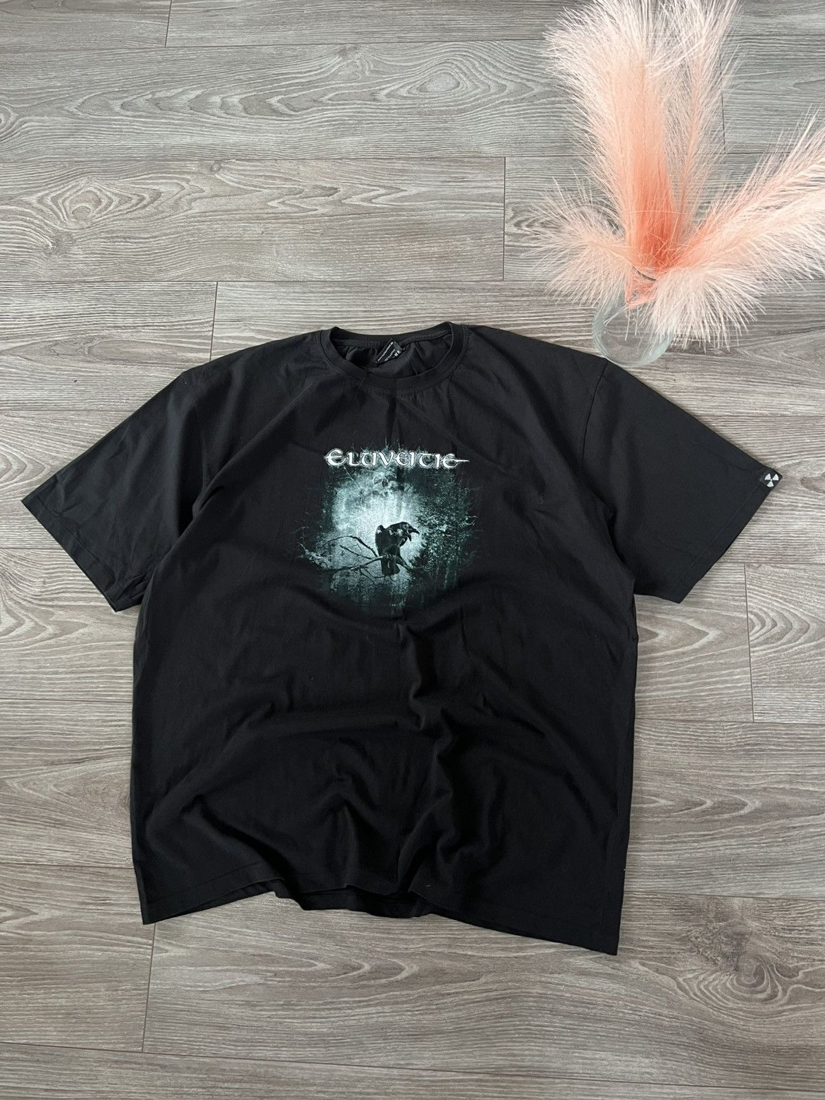 Band Tees × Vintage ‼️RARE‼️Vintage Eluveitie Blast!Merch Spaniard BigLogo T-Shirt Size US XXL / EU 58 / 5 - 12 Thumbnail