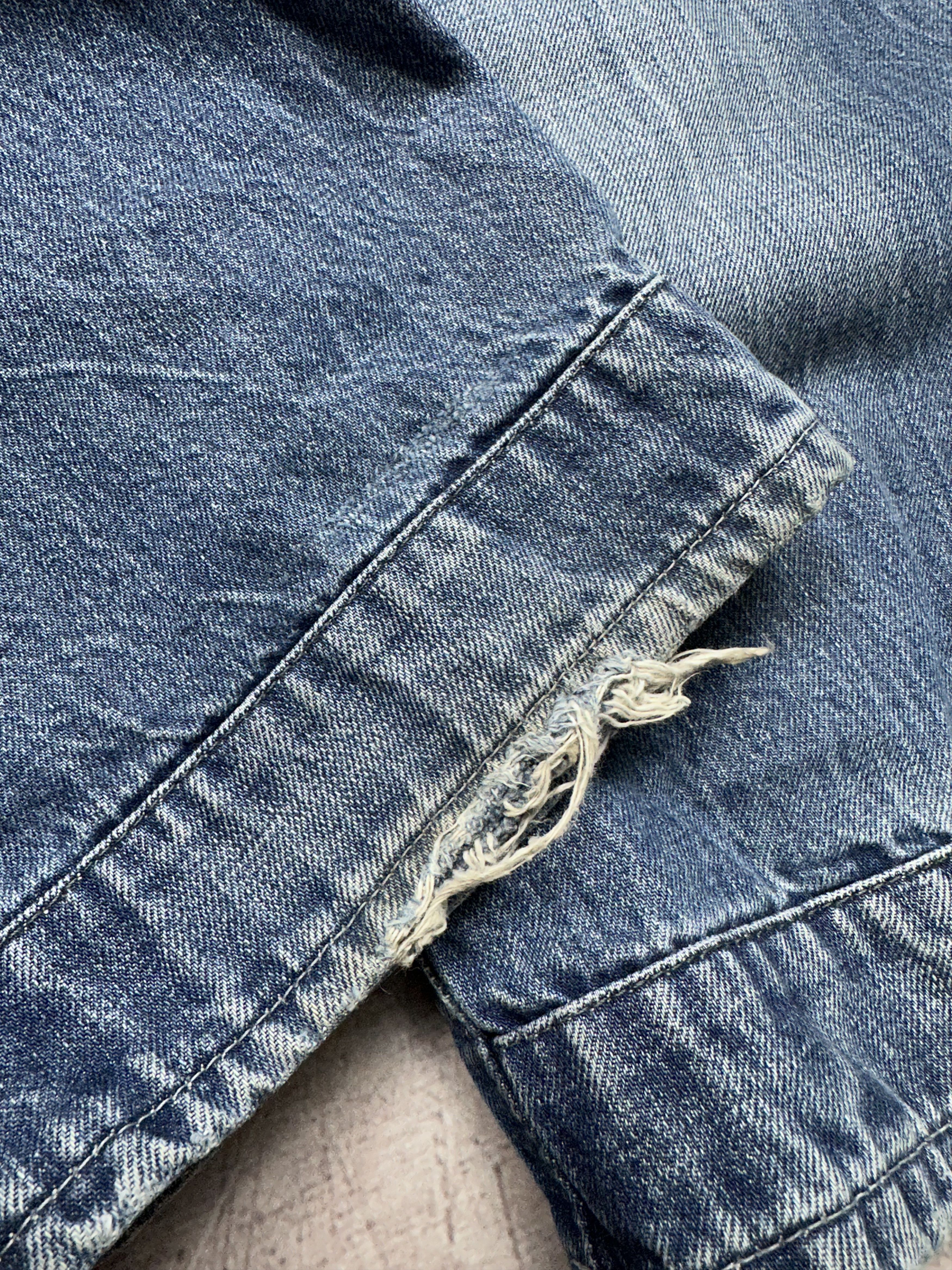 G-Star × Vintage G Star Raw Elwood Vintage Mens Denim Pants Double Knee Jeans Size US 30 / EU 46 - 9 Thumbnail