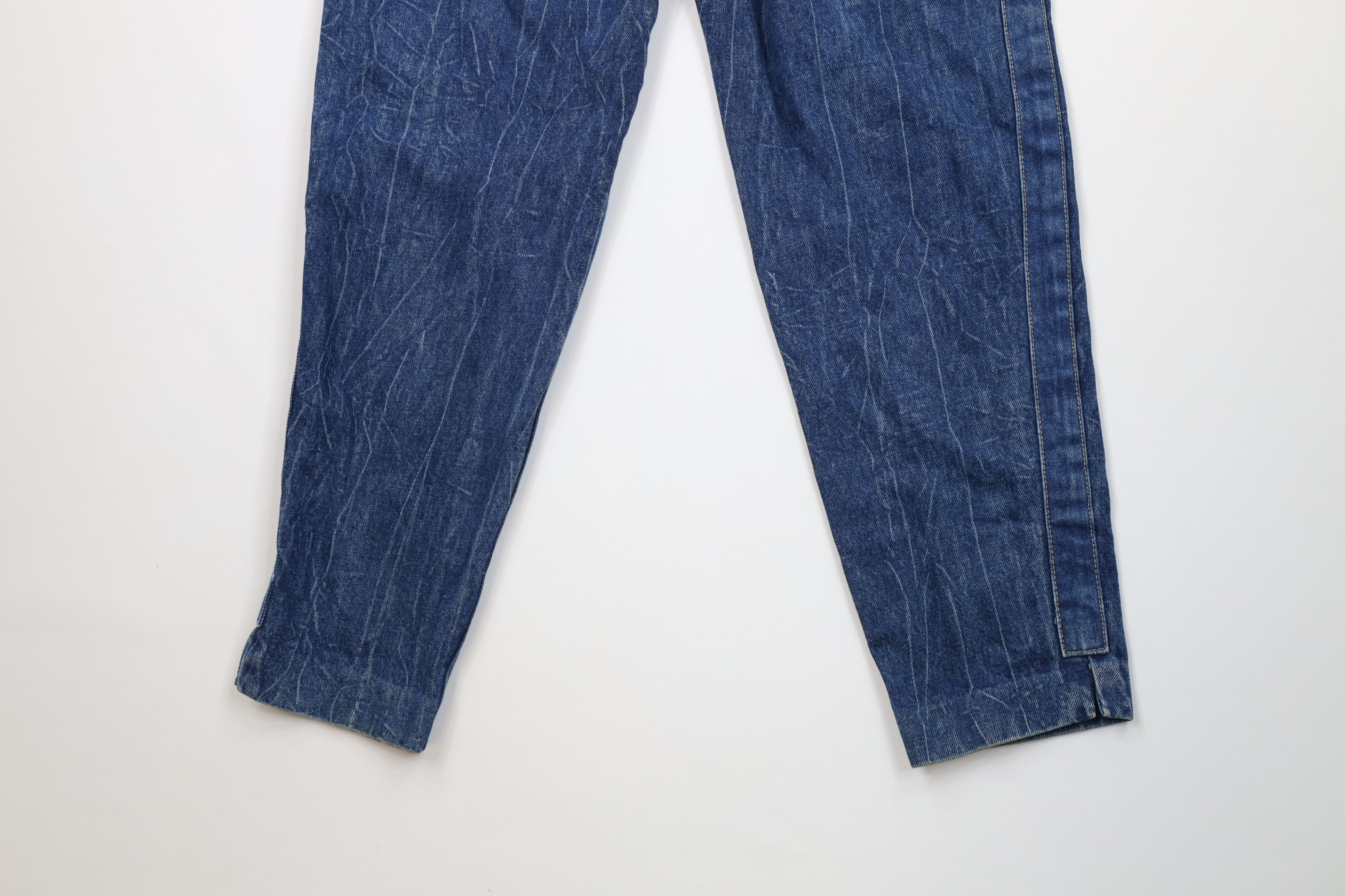 Vintage Vintage 90s Streetwear Acid Wash Tapered Leg Denim Jeans Size 36" / US 14 / IT 50 - 15 Thumbnail
