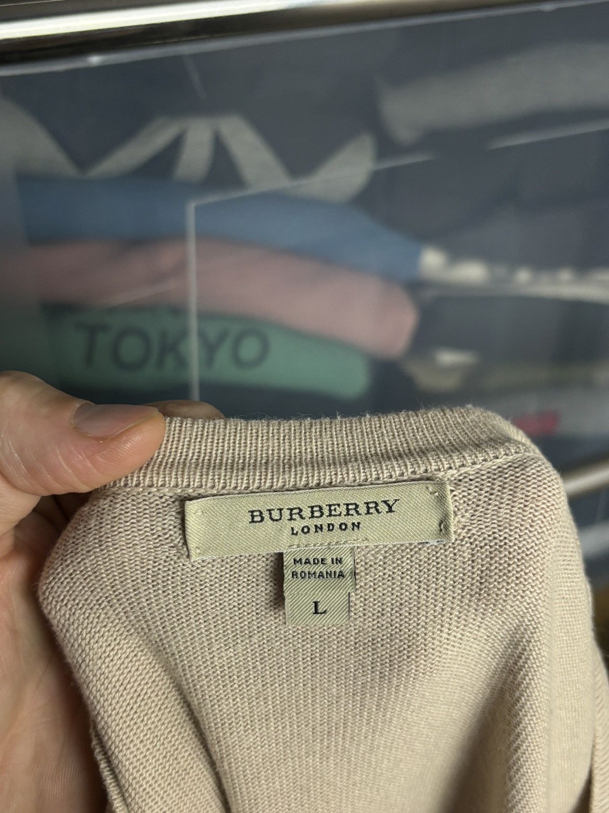 Burberry Burberry London Vintage Sweater Size US L / EU 52-54 / 3 - 11 Thumbnail