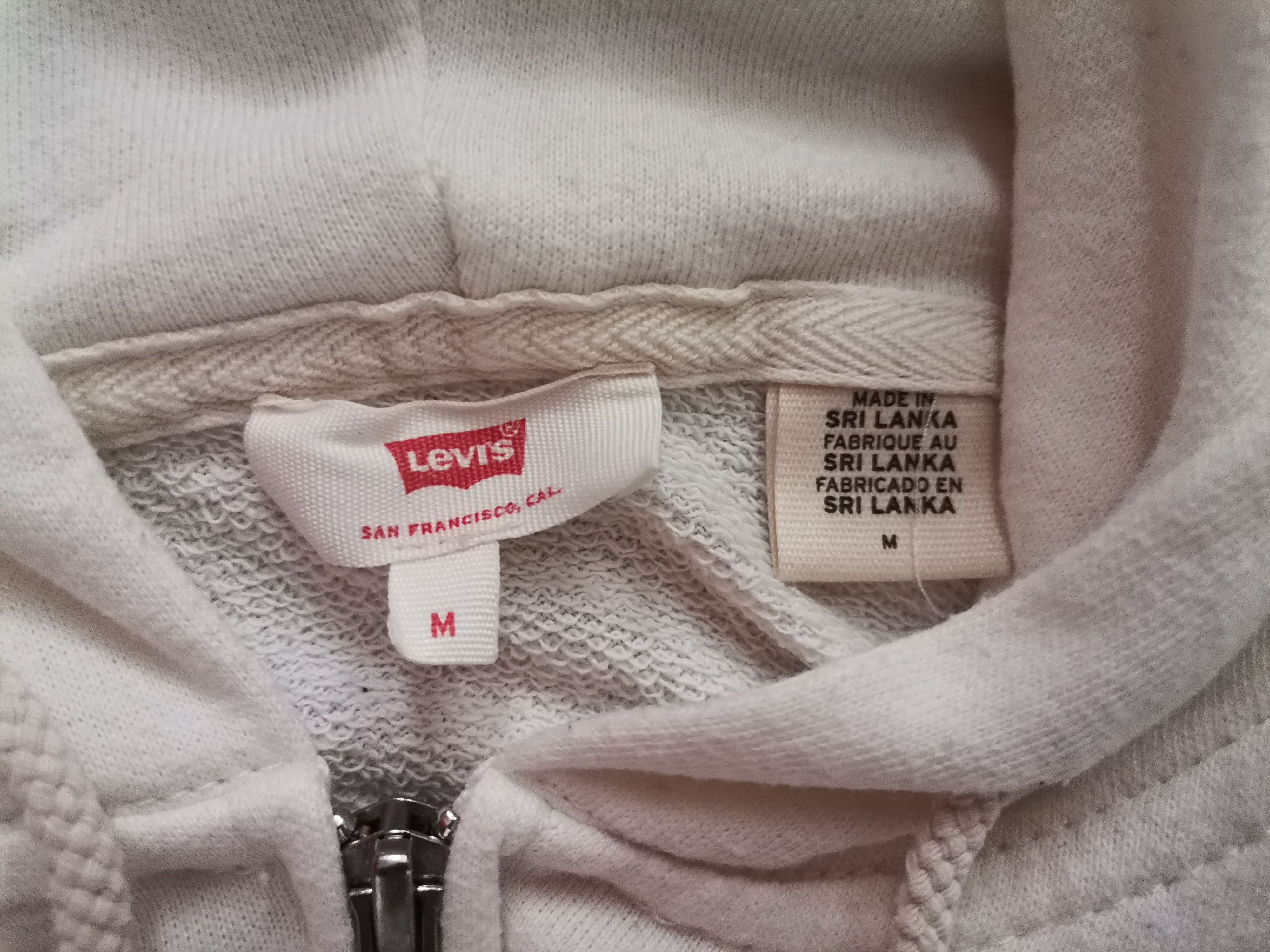 Levi's Levi's Women's Zip Up Hoodie Size M / US 6-8 / IT 42-44 - 3 Thumbnail