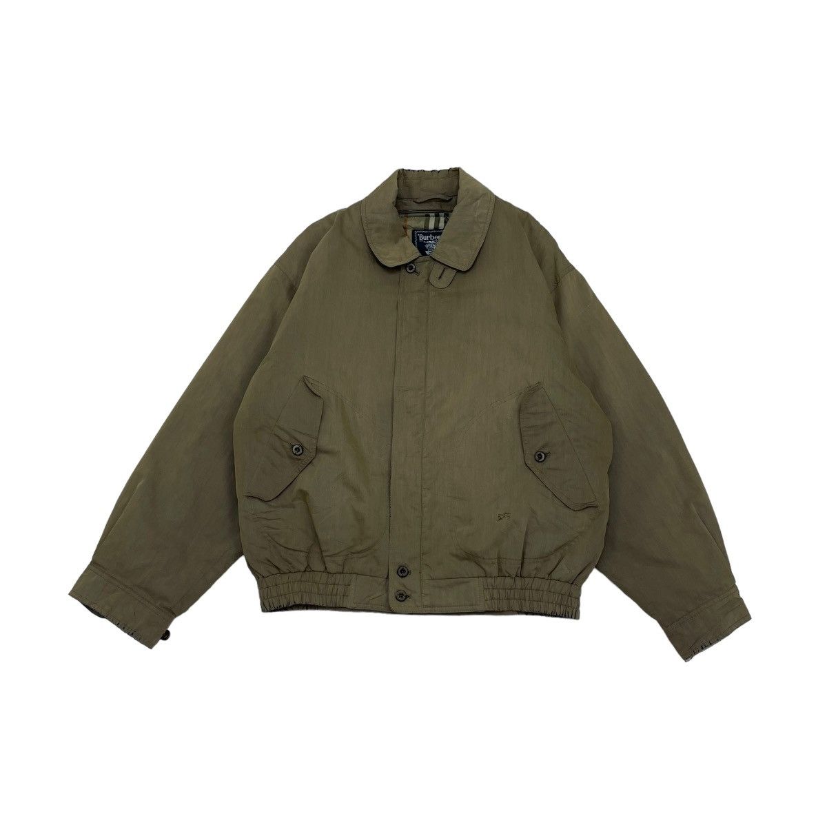 Burberry Vintage Distressed Burberrys Bomber Nova Check Jacket Size US M / EU 48-50 / 2 - 3 Thumbnail