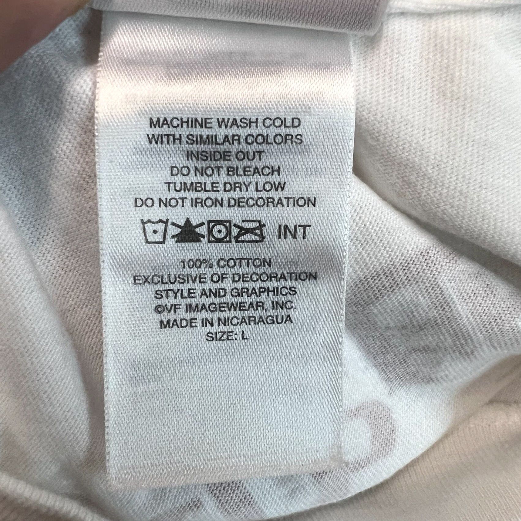 Harley Davidson Harley-Davidson T-Shirt Mens White Pocket Graphics Nem Burn NC Size L Clothing Size US L / EU 52-54 / 3 - 7 Thumbnail