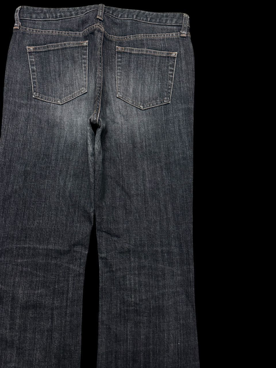 Jun Takahashi 💥Flare💥90s Style Uniqlo Whisker Clawmark Bootcut Dark Jeans Size US 30 / EU 46 - 16 Thumbnail