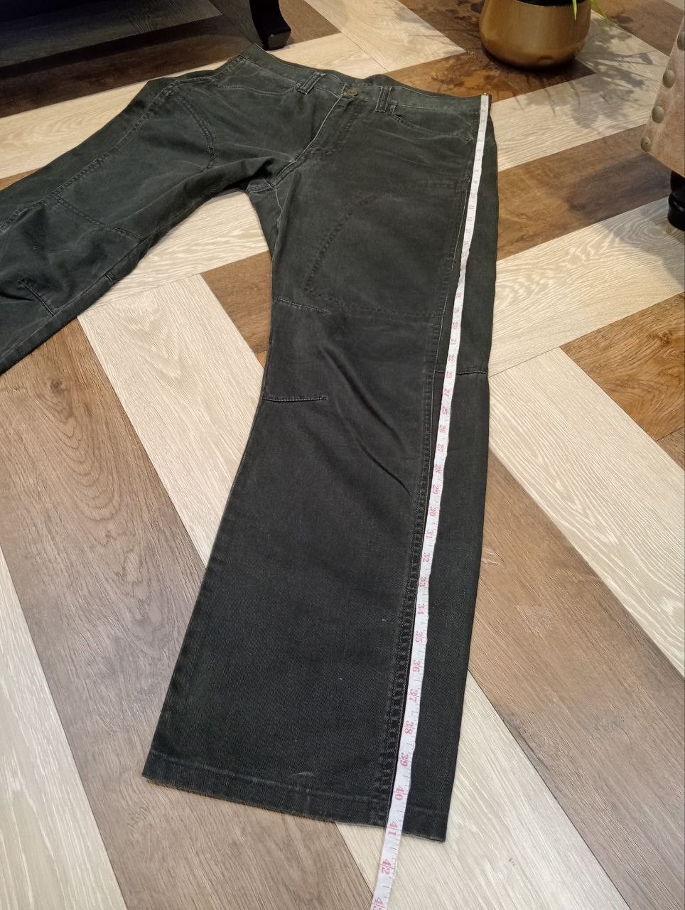 Uniqlo VINTAGE UNIQLO FADED BLACK BAGGY PANTS Size US 33 - 12 Thumbnail