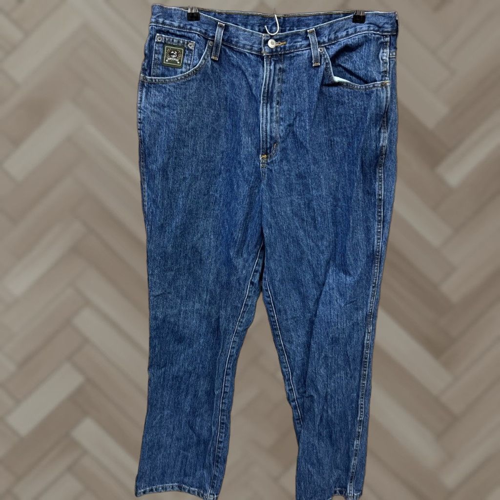 Vintage CINCH Jeans Men 36x32 Blue Regular/Men Jeans 36 Straight Pant pants MB90530002 Size US 36 / EU 52 - 1 Thumbnail
