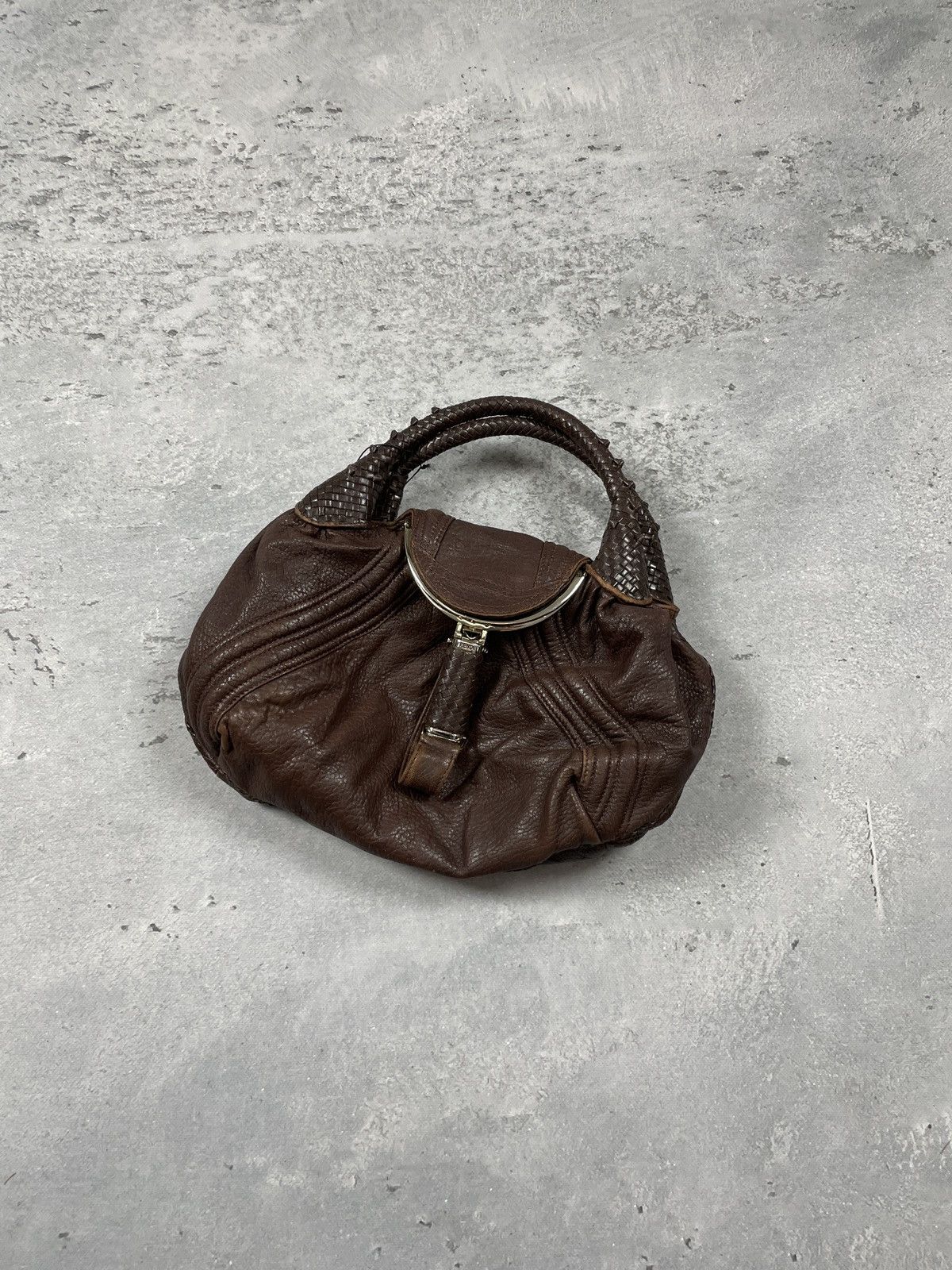 Sold at Auction: Vintage Fendi Zucca Spy Handbag