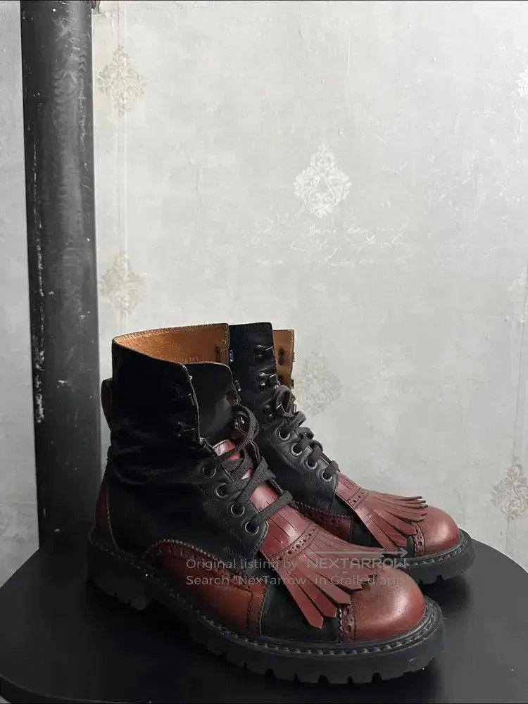 Dries Van Noten Sz 41 Dries Van Noten 16AW Joint Combat Boots. Size US 8 / EU 41 - 1 Thumbnail