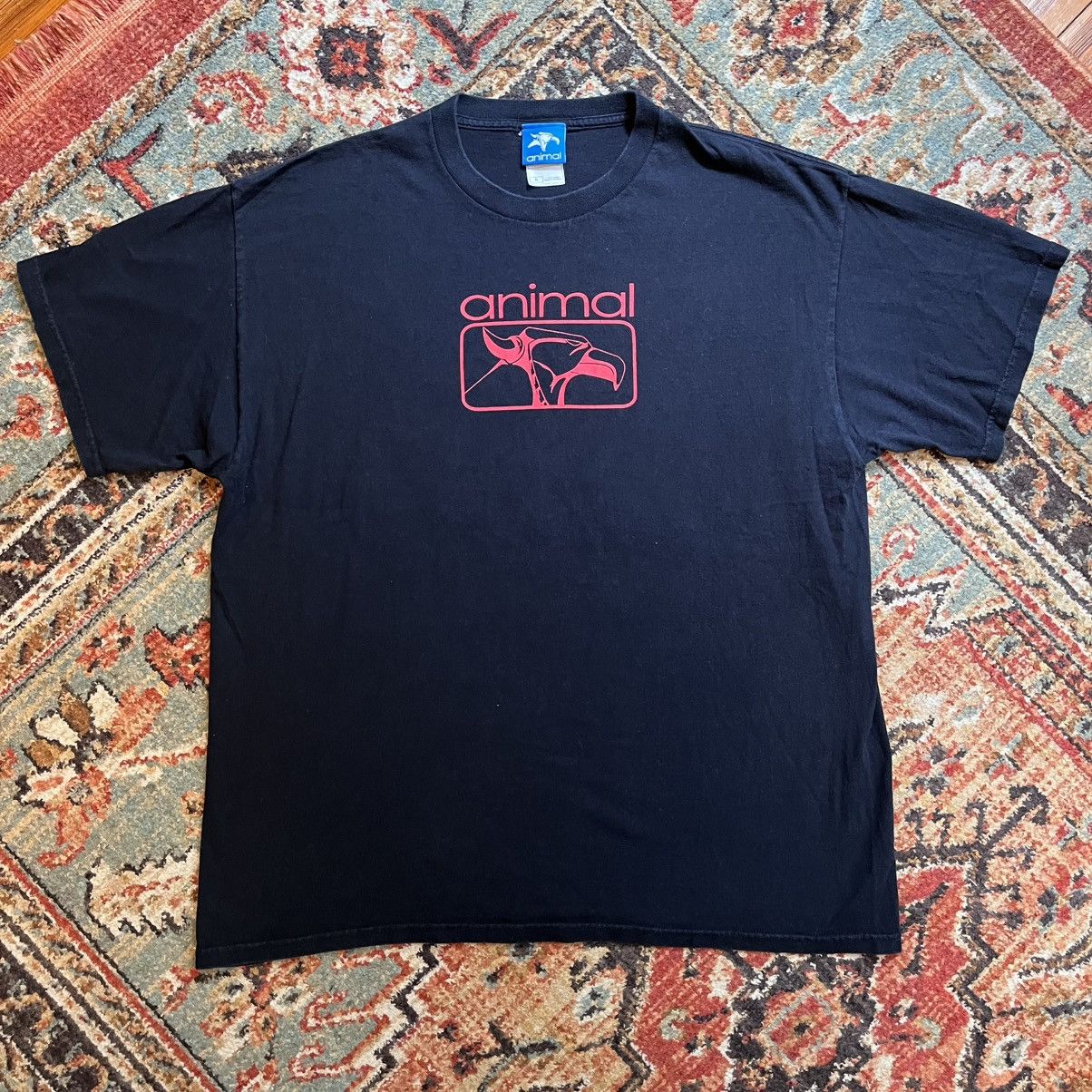 Vintage Vintage Animals Bikes BMX Biking mid school xl Y2K T-Shirt Size US XL / EU 56 / 4 - 2 Thumbnail