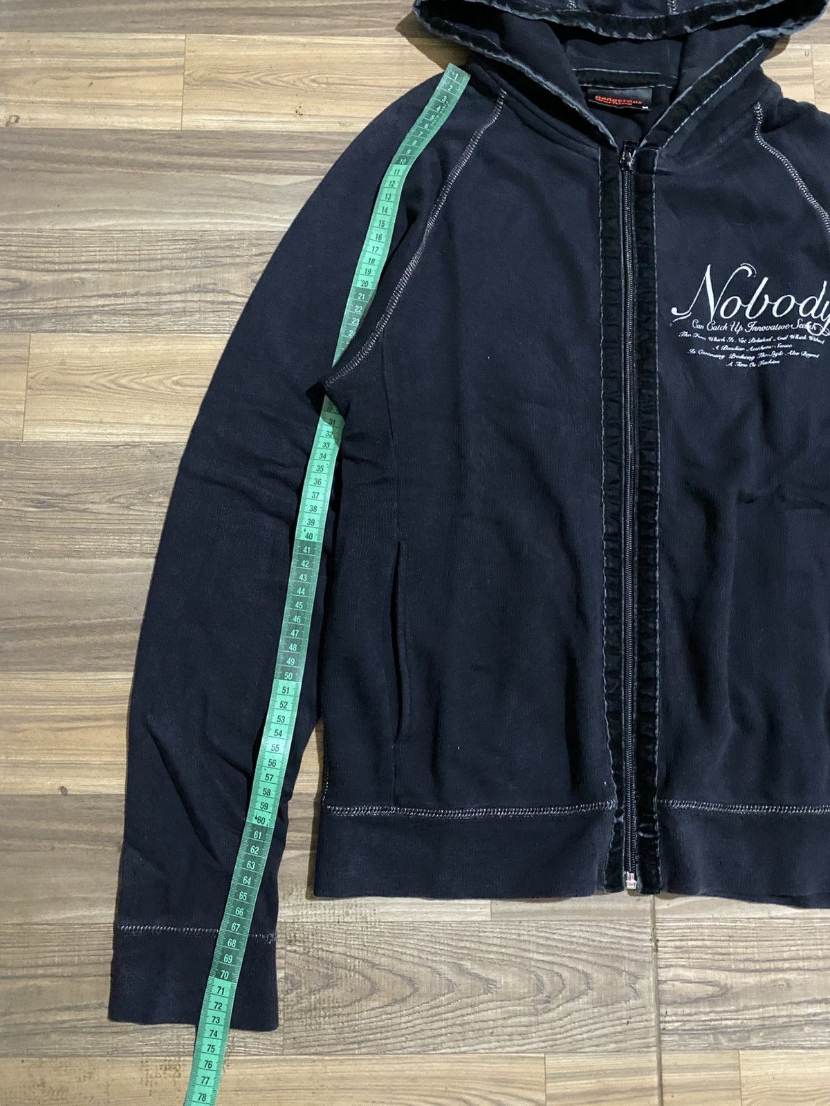 Beauty Beast × Japanese Brand NOBODY CAN CATCH UP WOMEN SMOKE HOODIES Size M / US 6-8 / IT 42-44 - 14 Thumbnail