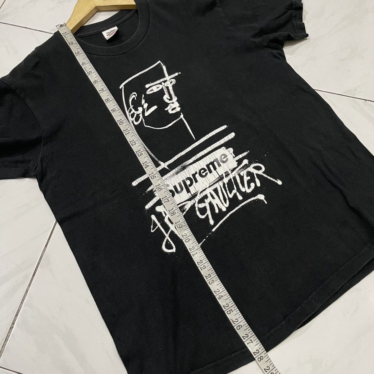 Jean Paul Gaultier × Supreme Supreme jean paul gaultier box logo tee Size US M / EU 48-50 / 2 - 8 Thumbnail