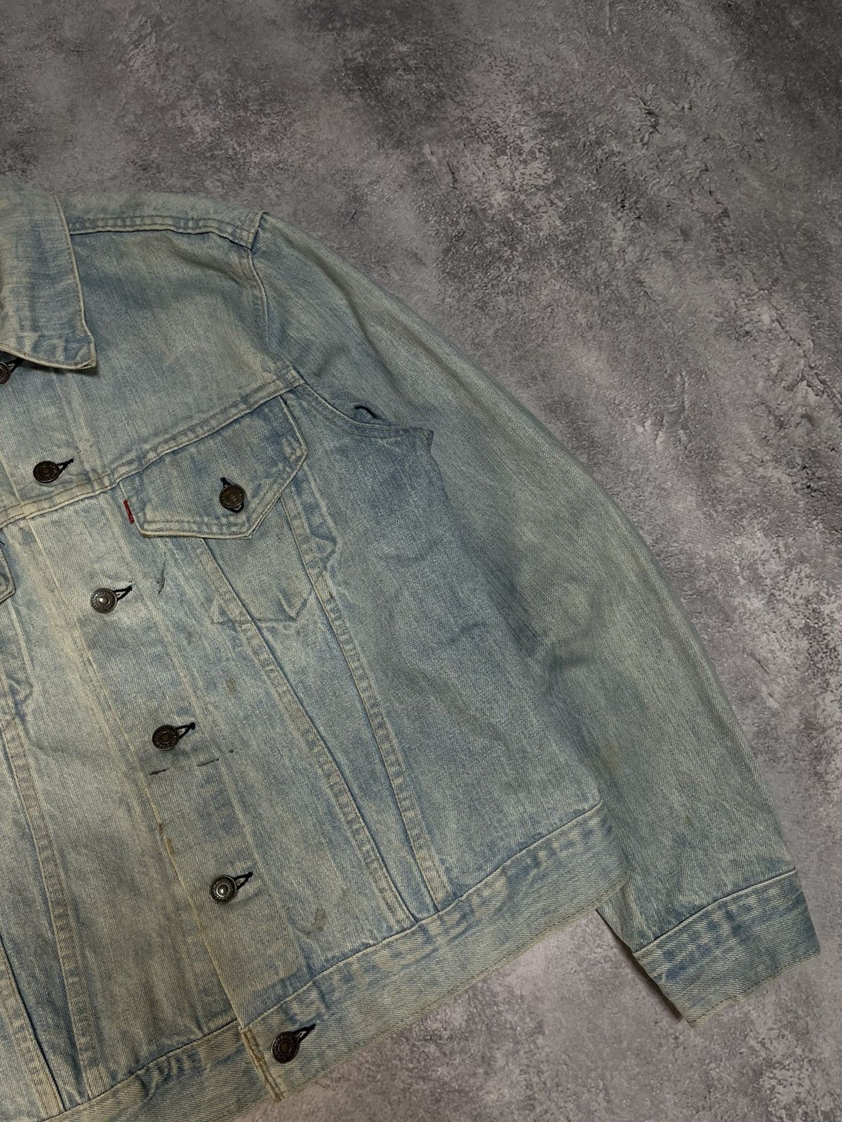Levi's Vintage 80s Levi’s Light Wash Denim Trucker Jacket Size US M / EU 48-50 / 2 - 5 Thumbnail