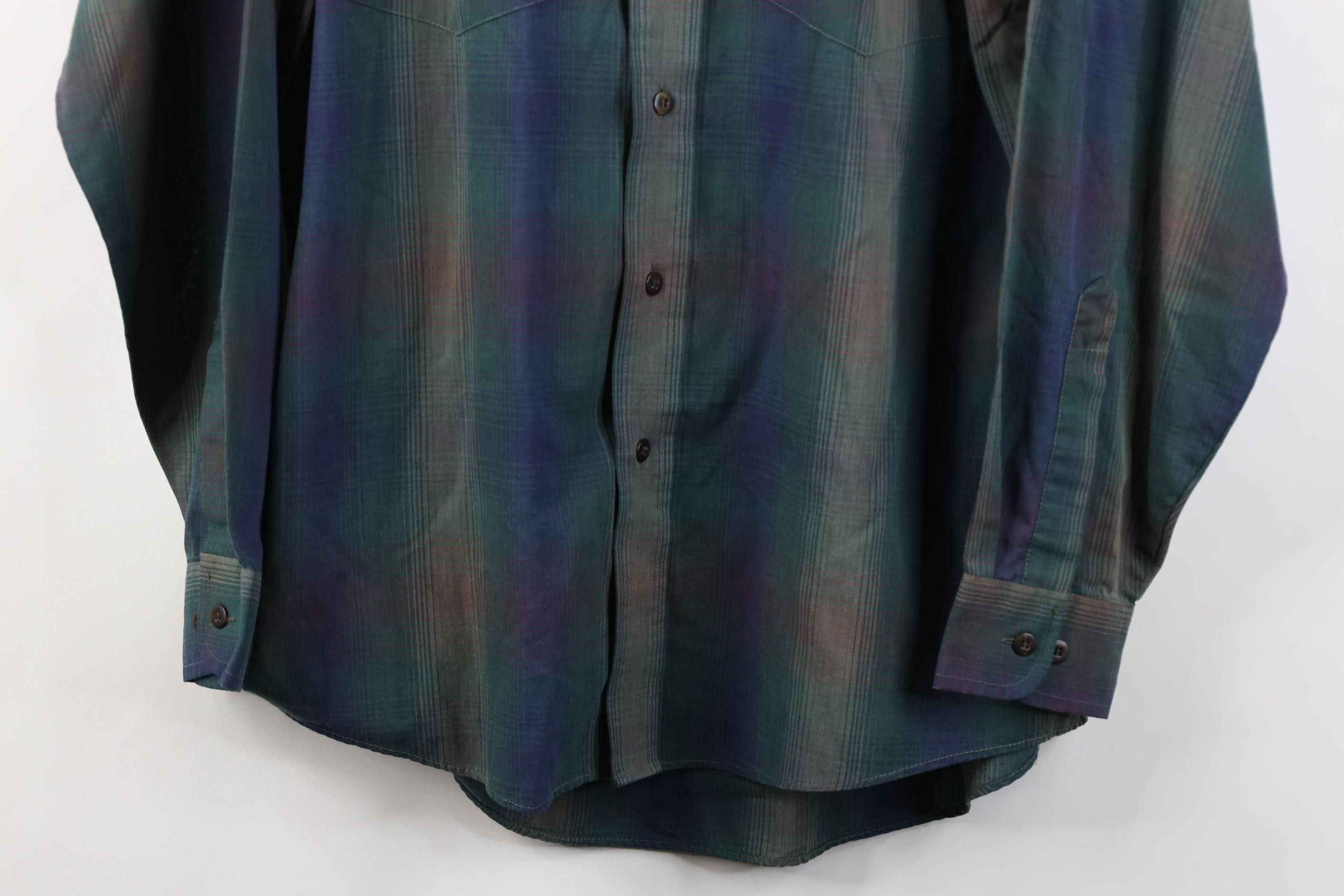 Vintage Vintage 90s Streetwear Pocket Collared Button Down Shirt Size US M / EU 48-50 / 2 - 3 Thumbnail