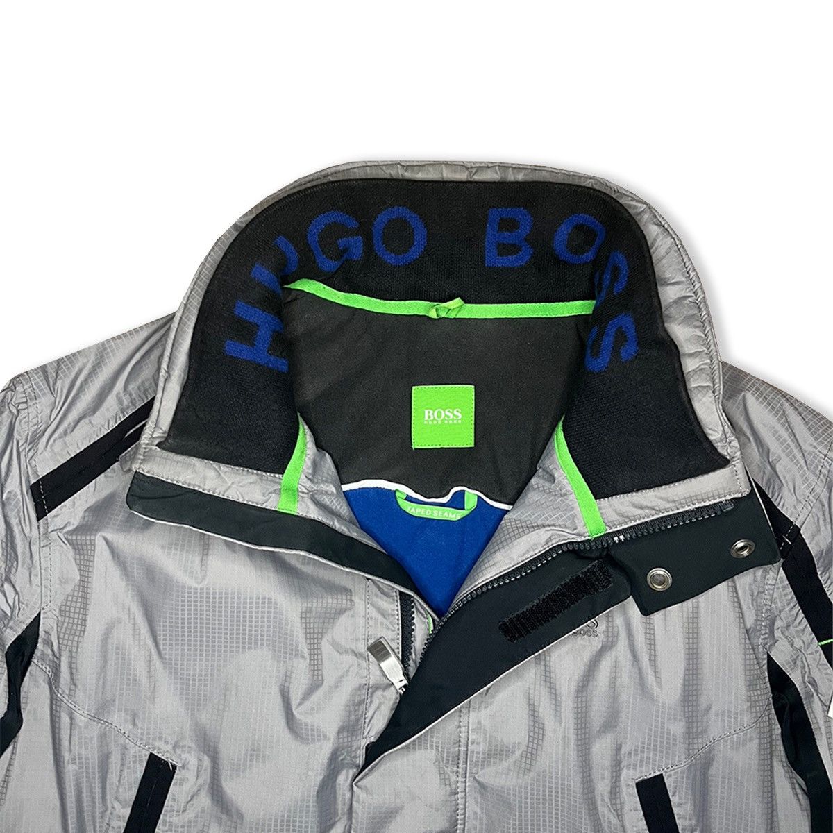 Hugo Boss 00’s Hugo Boss Green Label Technical Ripstop Jacket Size US L / EU 52-54 / 3 - 5 Thumbnail