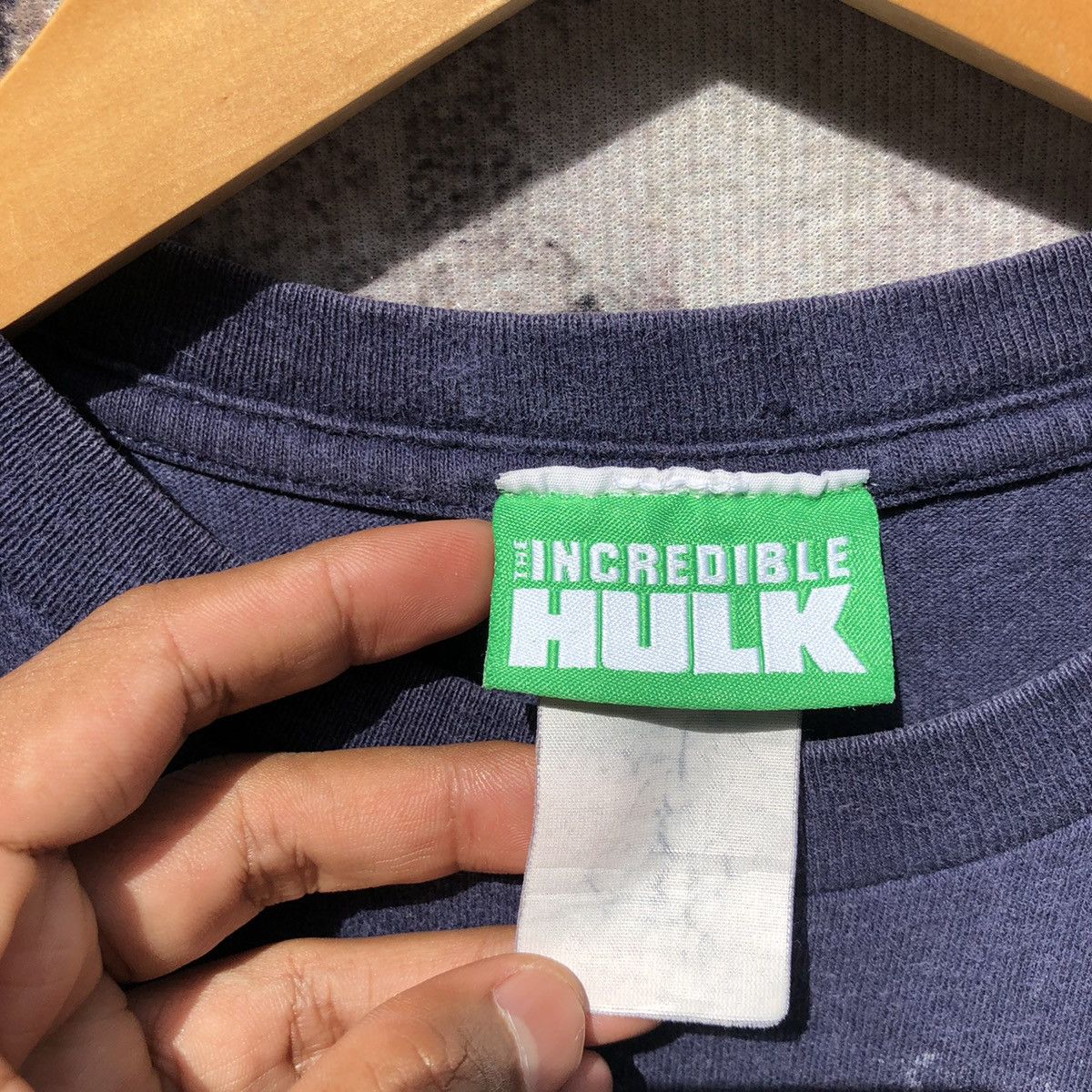 Marvel Comics × Vintage Vintage Hulk The Incredible Marvel Comics Shirt SunFaded Size US S / EU 44-46 / 1 - 10 Thumbnail