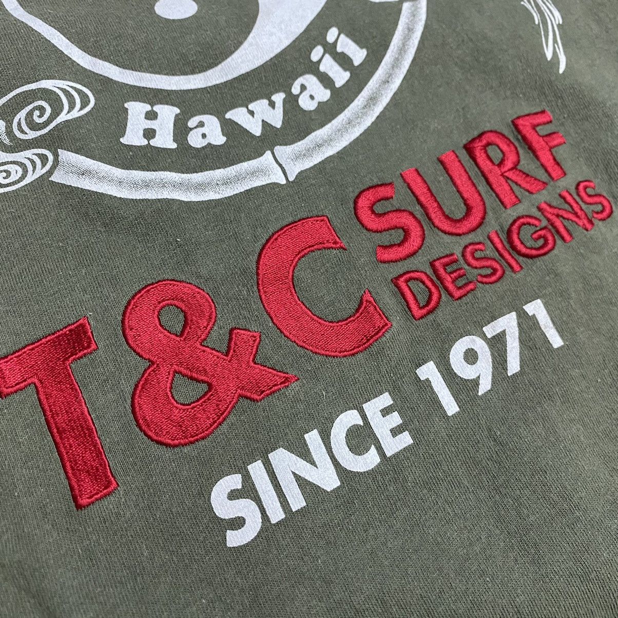 Japanese Brand Surf Style T&C Hawaii surf design vintage tee Size US L / EU 52-54 / 3 - 7 Thumbnail