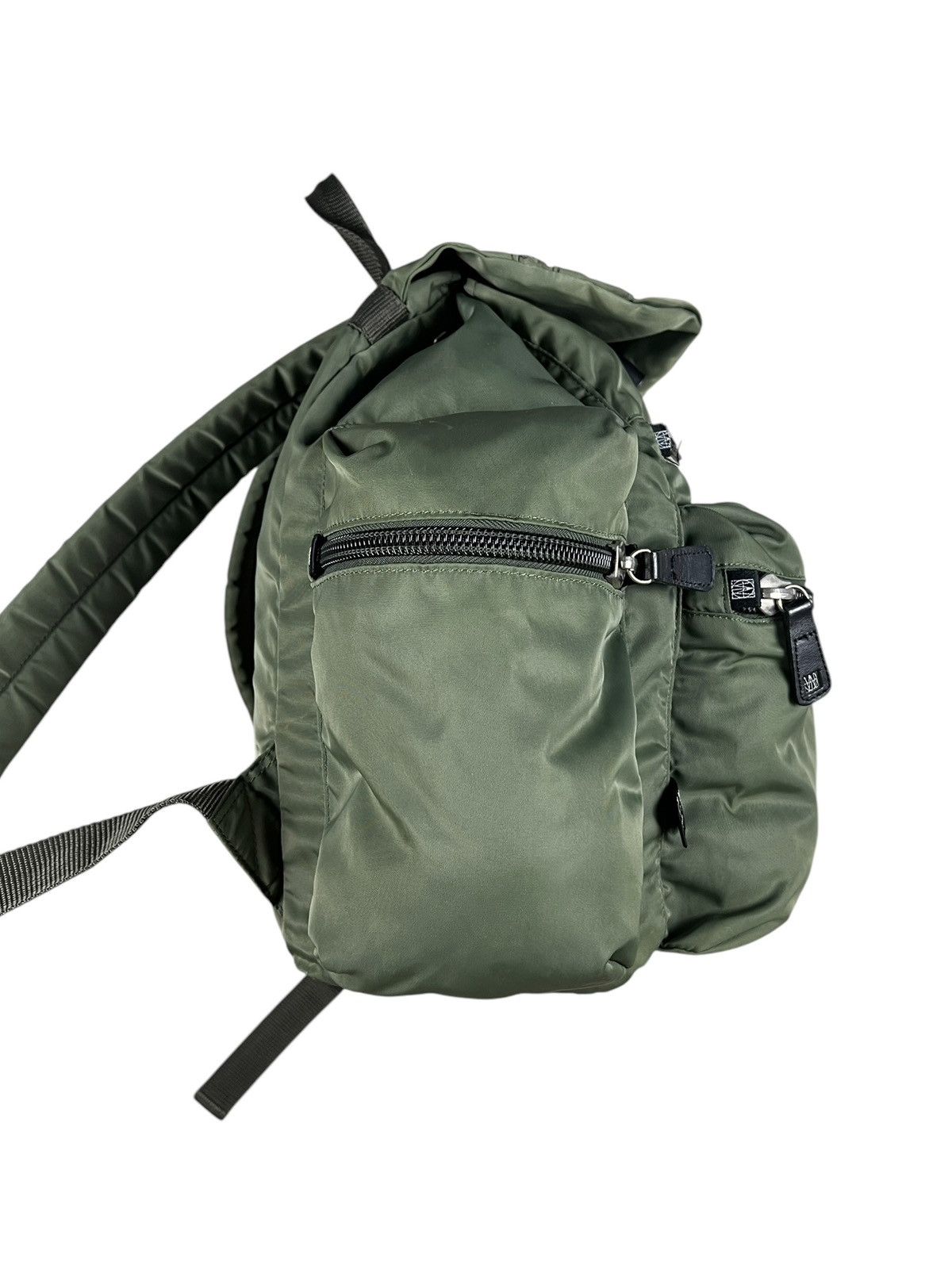 Y's × Yohji Yamamoto 1990s Yohji Yamamoto Workshop Tanker Backpack Size ONE SIZE - 4 Thumbnail