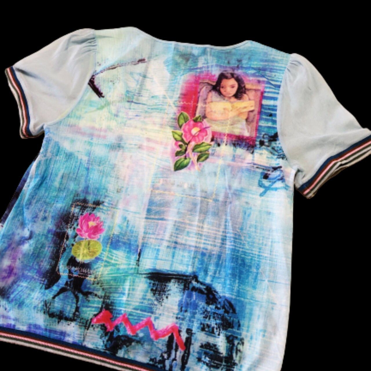 Cop Copine The Cop Copine Mesh Tee Hawaii Size ONE SIZE - 3 Thumbnail
