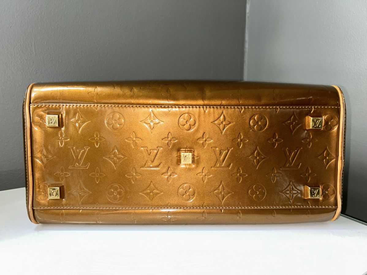 Louis Vuitton Louis Vuitton Bronze Vernis Tompkins Square Handbag BA0060 Size ONE SIZE - 10 Thumbnail