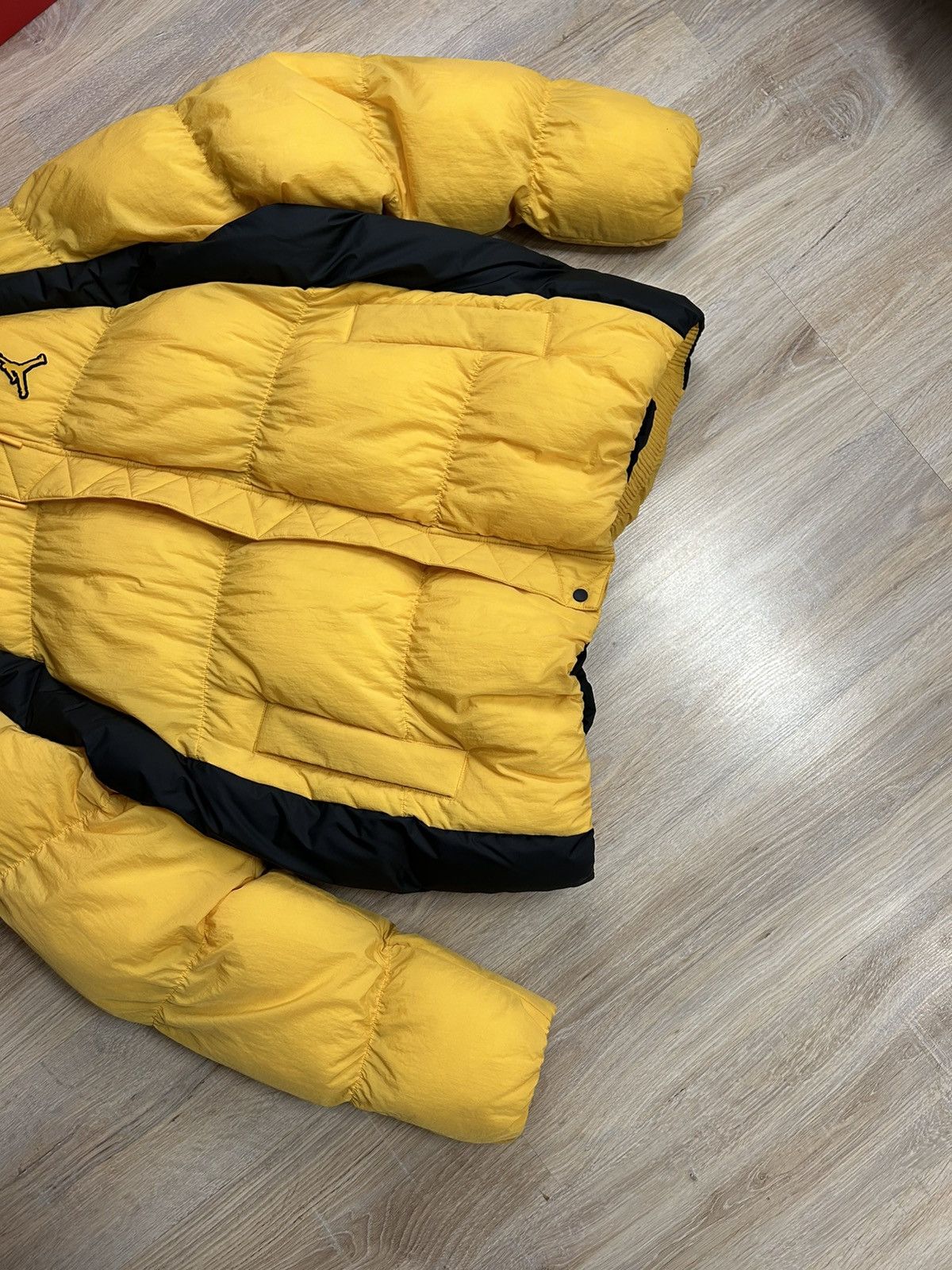Jordan Brand 00s Vintage Jordan Puffer Drill Jacket New Size US XL / EU 56 / 4 - 4 Thumbnail