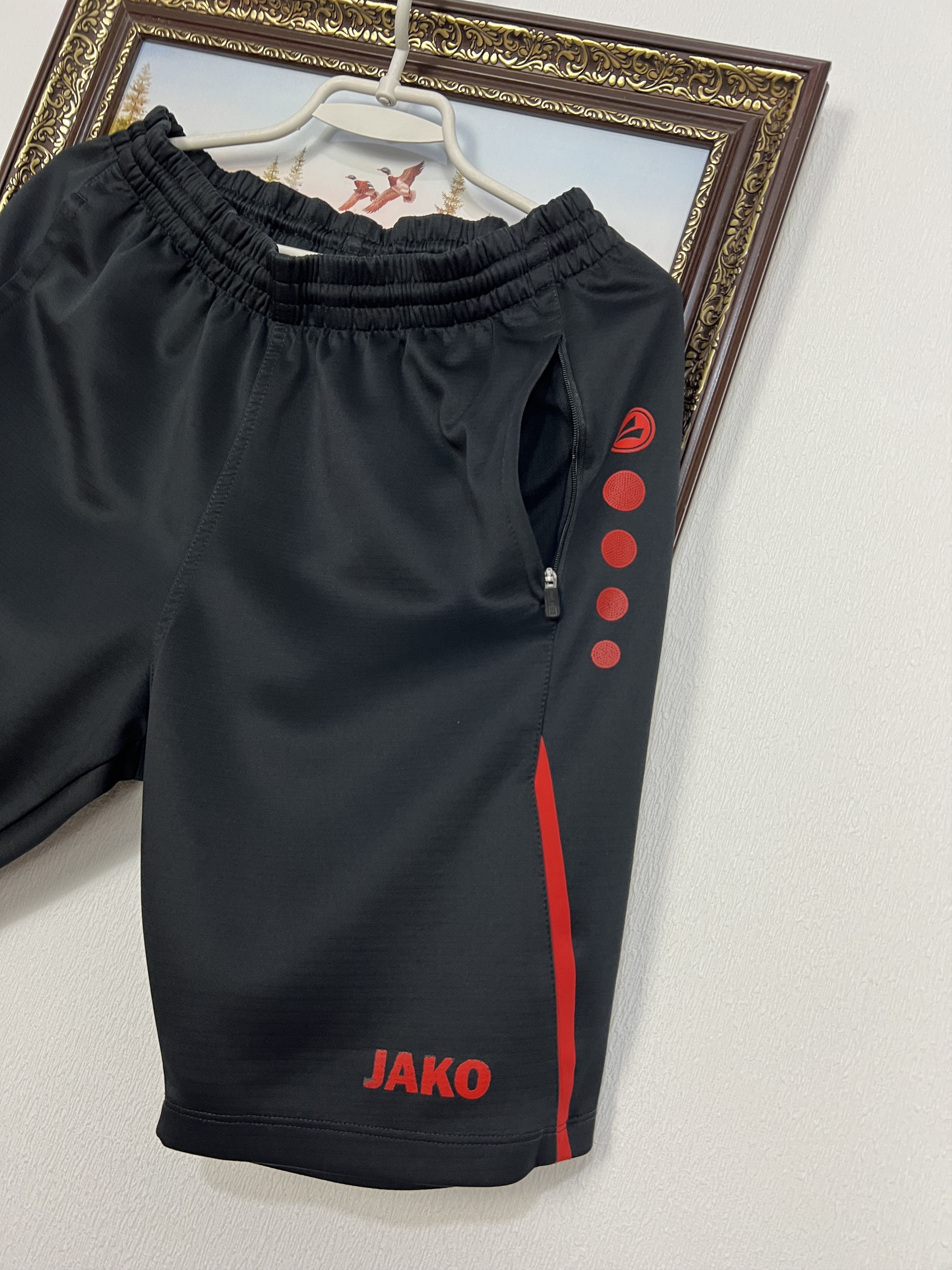 Adidas Jako Bayer 04 Leverkusen Football Shorts Soccer Athletic Size US 34 / EU 50 - 2 Thumbnail