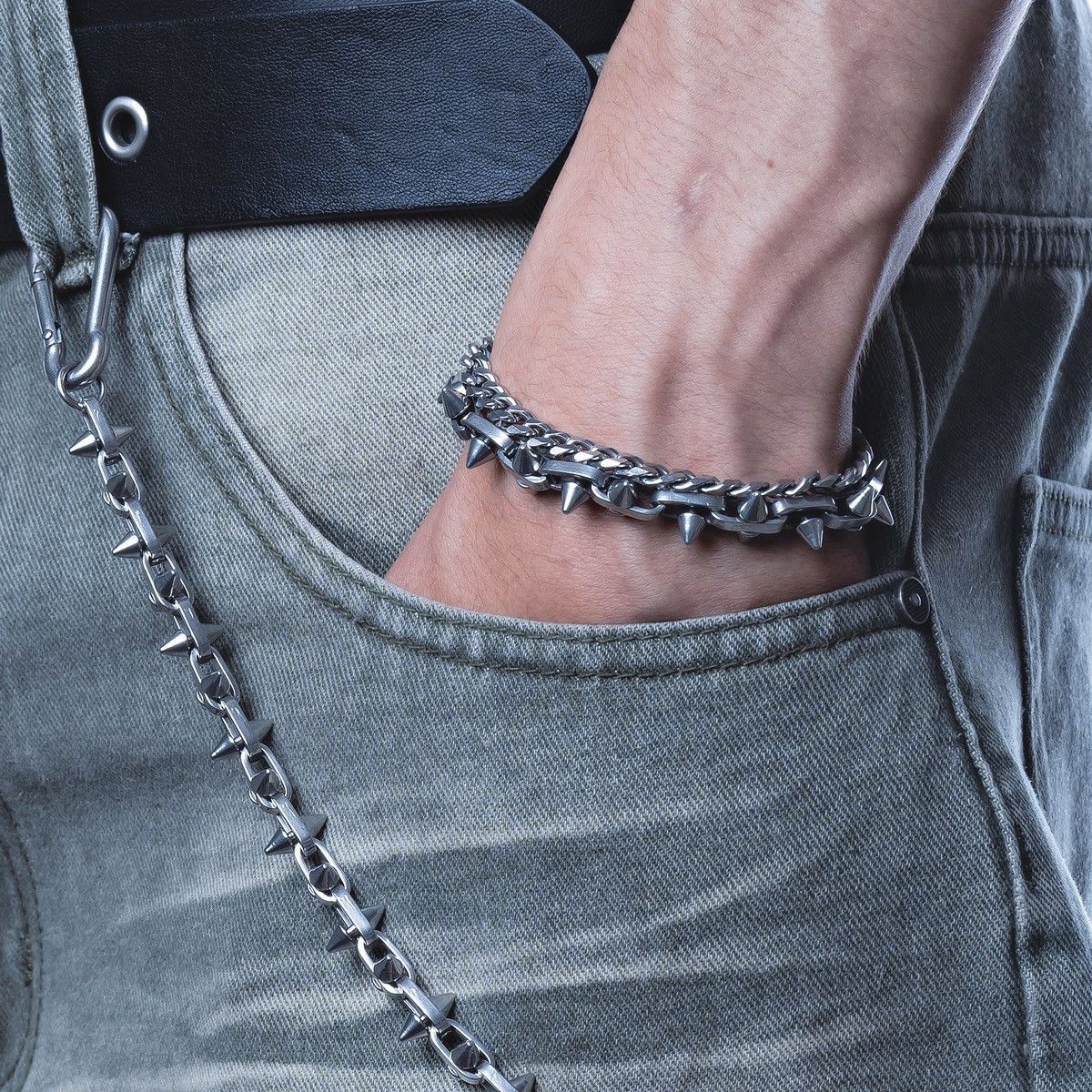 Other Silver spike bracelet Size ONE SIZE - 1 Thumbnail