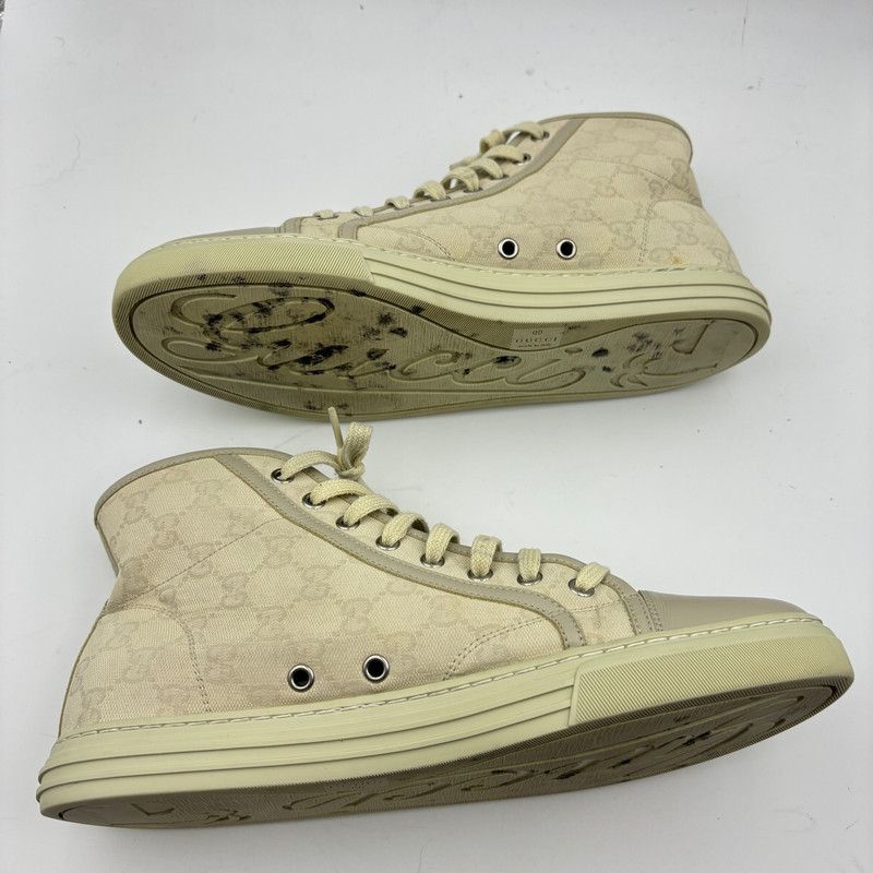 Gucci Gucci Vintage High-Top Fashion Sneakers for Men Size US 8.5 / EU 41-42 - 3 Thumbnail