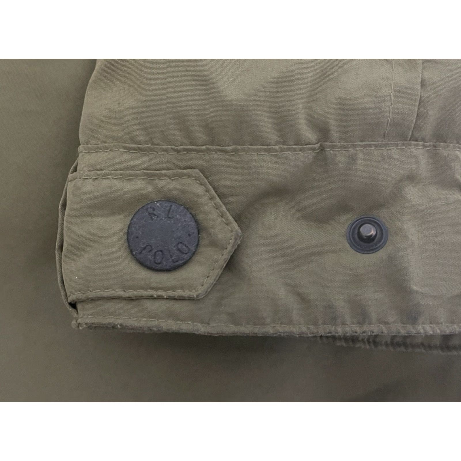 Polo Ralph Lauren Polo Ralph Lauren Jacket Zip Fleece Lined Insulated Logo 3XLT Khaki Green Big & Tall Mens Size US XXL / EU 58 / 5 - 5 Thumbnail