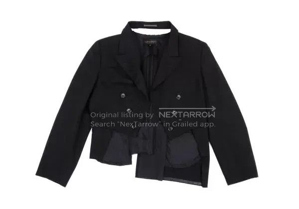 Comme des Garcons Comme des Garcons Black vintage design blazer skirt Size M / US 6-8 / IT 42-44 - 2 Thumbnail