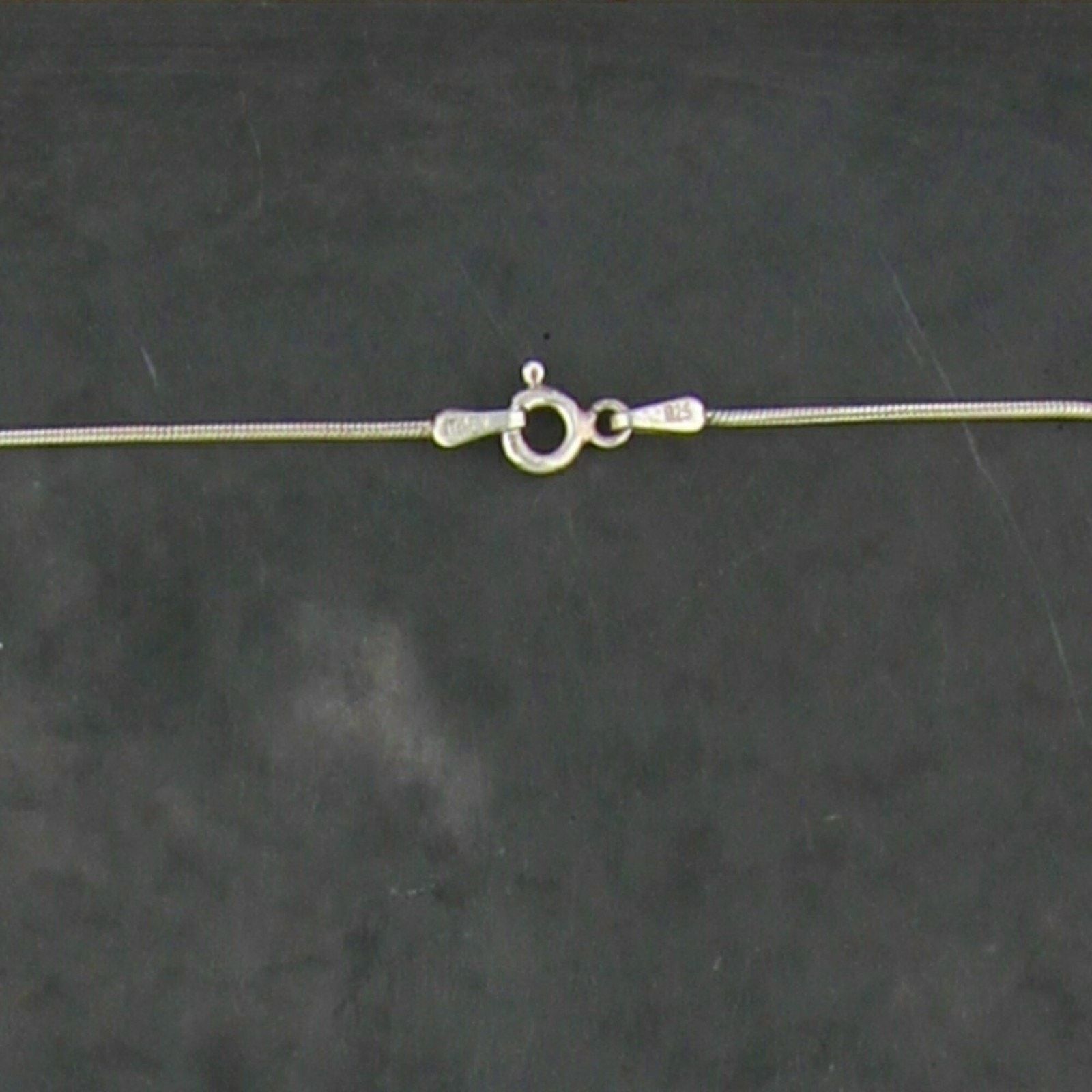 Sterling Silver sterling silver blue cats eye bead necklace size 17in Size ONE SIZE - 3 Thumbnail