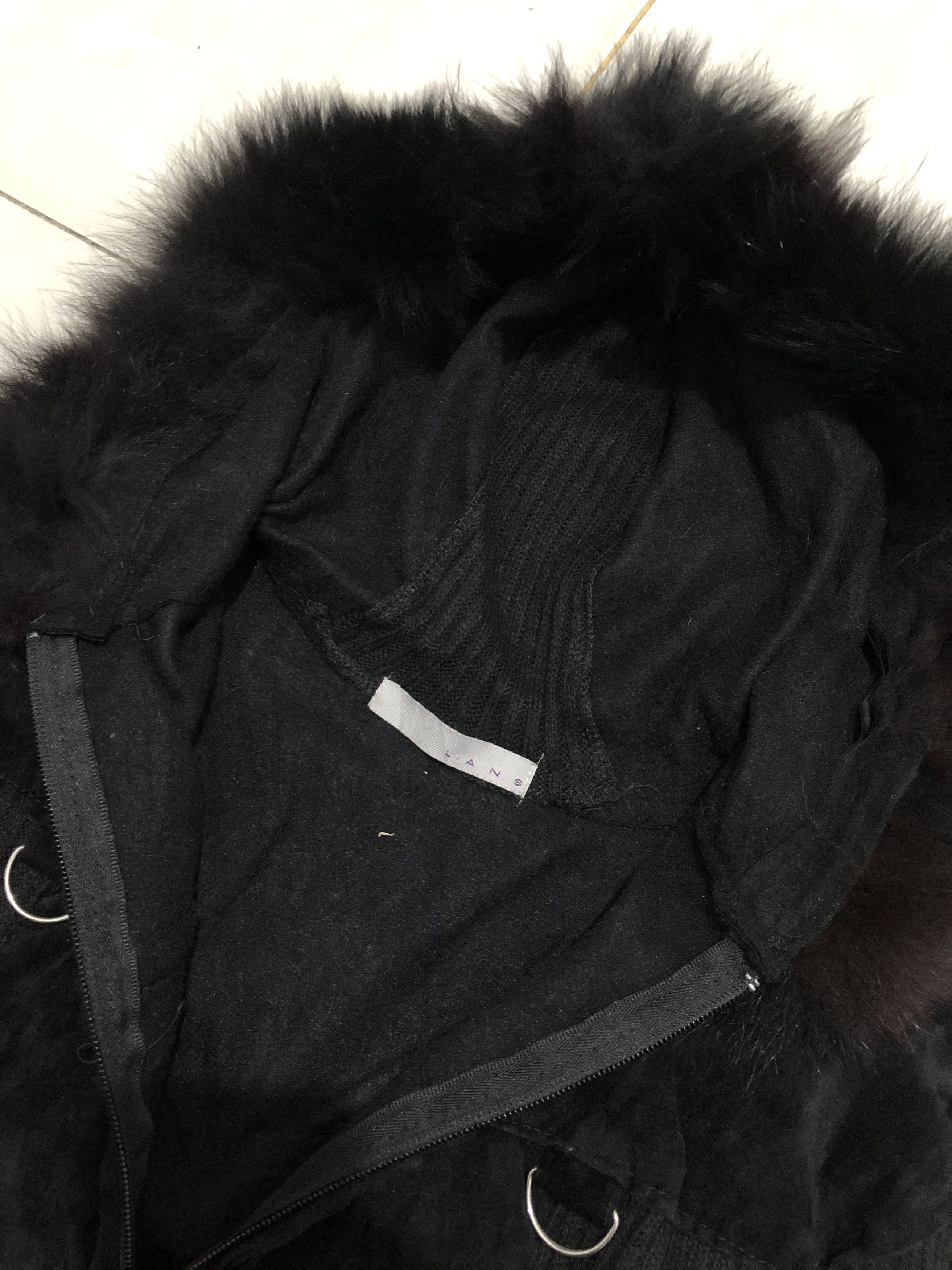 Le Grande Bleu (L.G.B.) Lans Fur Velvet gothic Jacket look like LGB ifsixwasnine Size US S / EU 44-46 / 1 - 9 Thumbnail