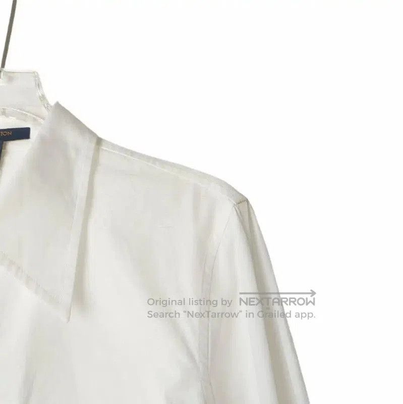 Other Louis Vuitton White Cotton Women's Shirt . Size M / US 6-8 / IT 42-44 - 3 Thumbnail