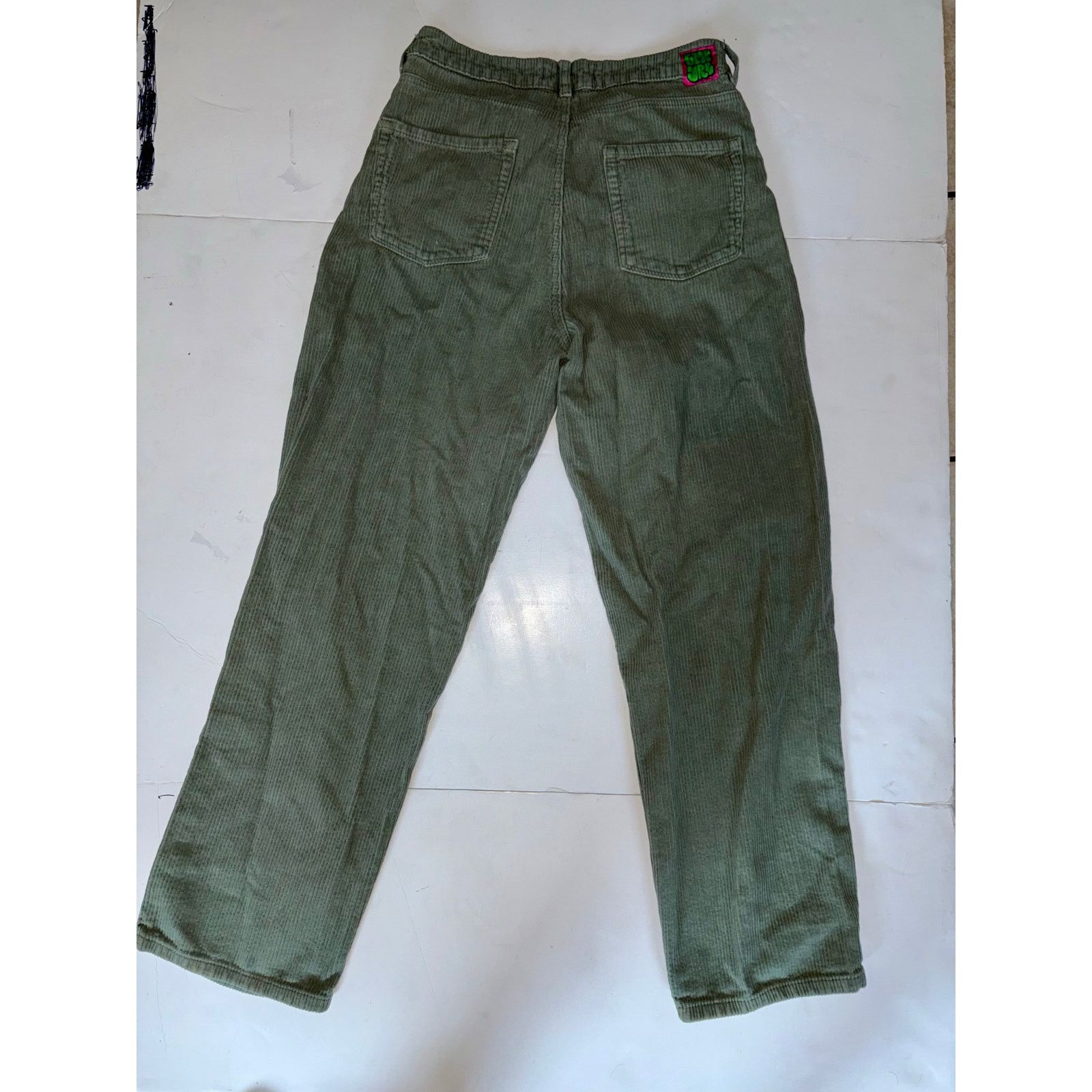 Empyre Empyre Tori Pants Corduroy women’s 8 green Size 30" / US 8 / IT 44 - 5 Thumbnail
