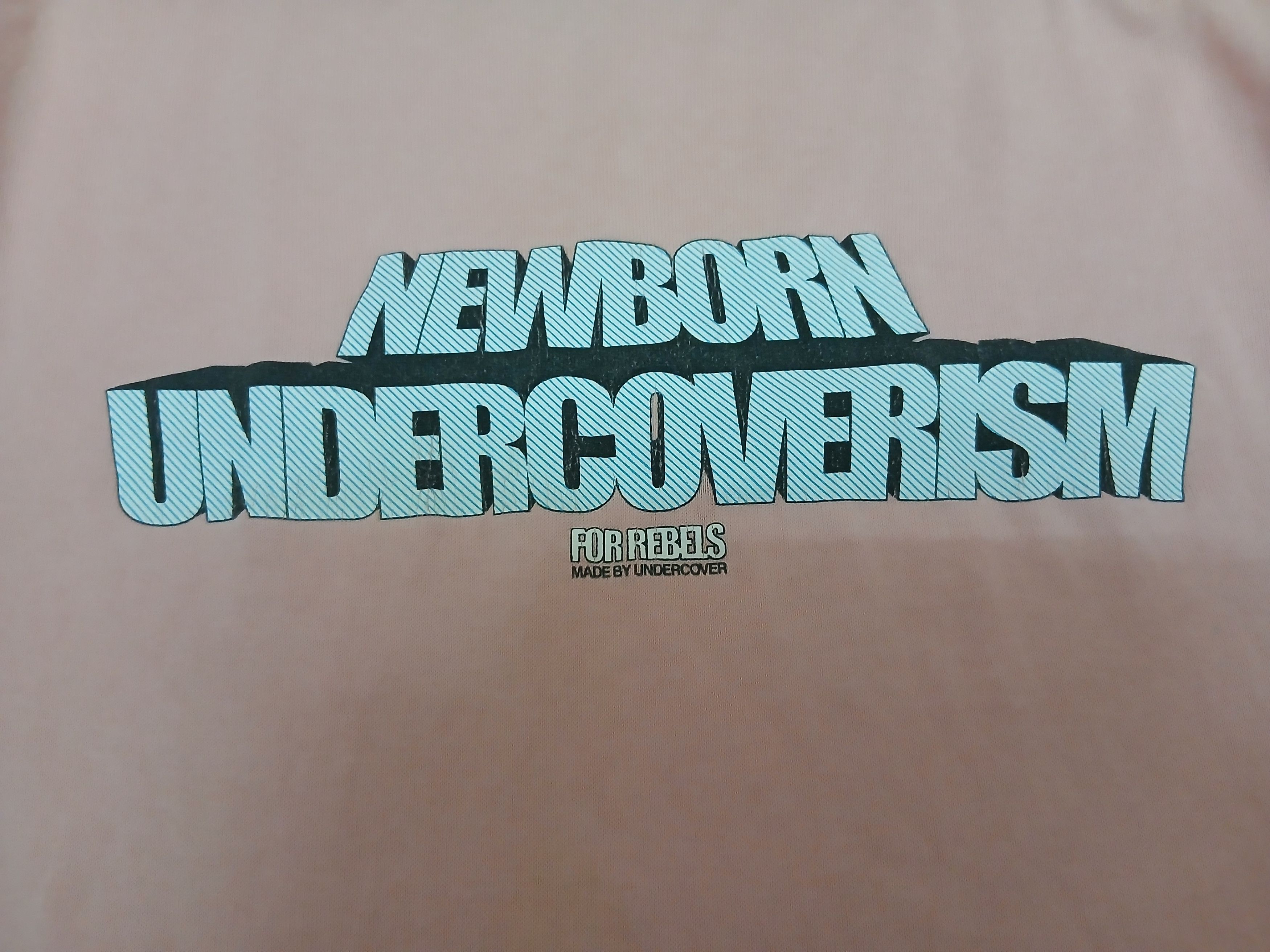 Undercover VTG AW00 Melting Pot "NEWBORN UNDERCOVERISM" Logo Tee Size US S / EU 44-46 / 1 - 2 Thumbnail