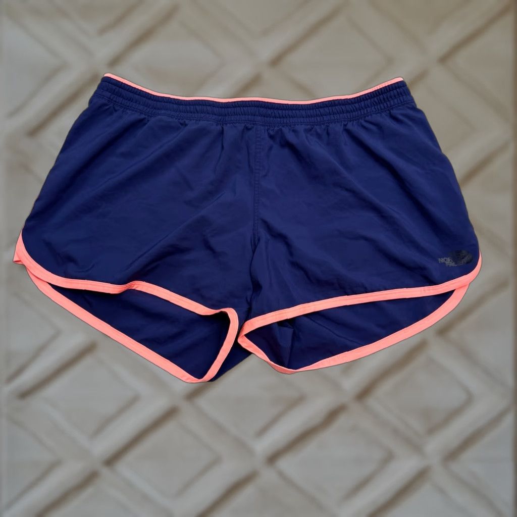 The North Face The North Face Running Activewear Shorts Womens XL Blue Pink Athletic Outdoor Size 40" / US 18 - 1 Thumbnail